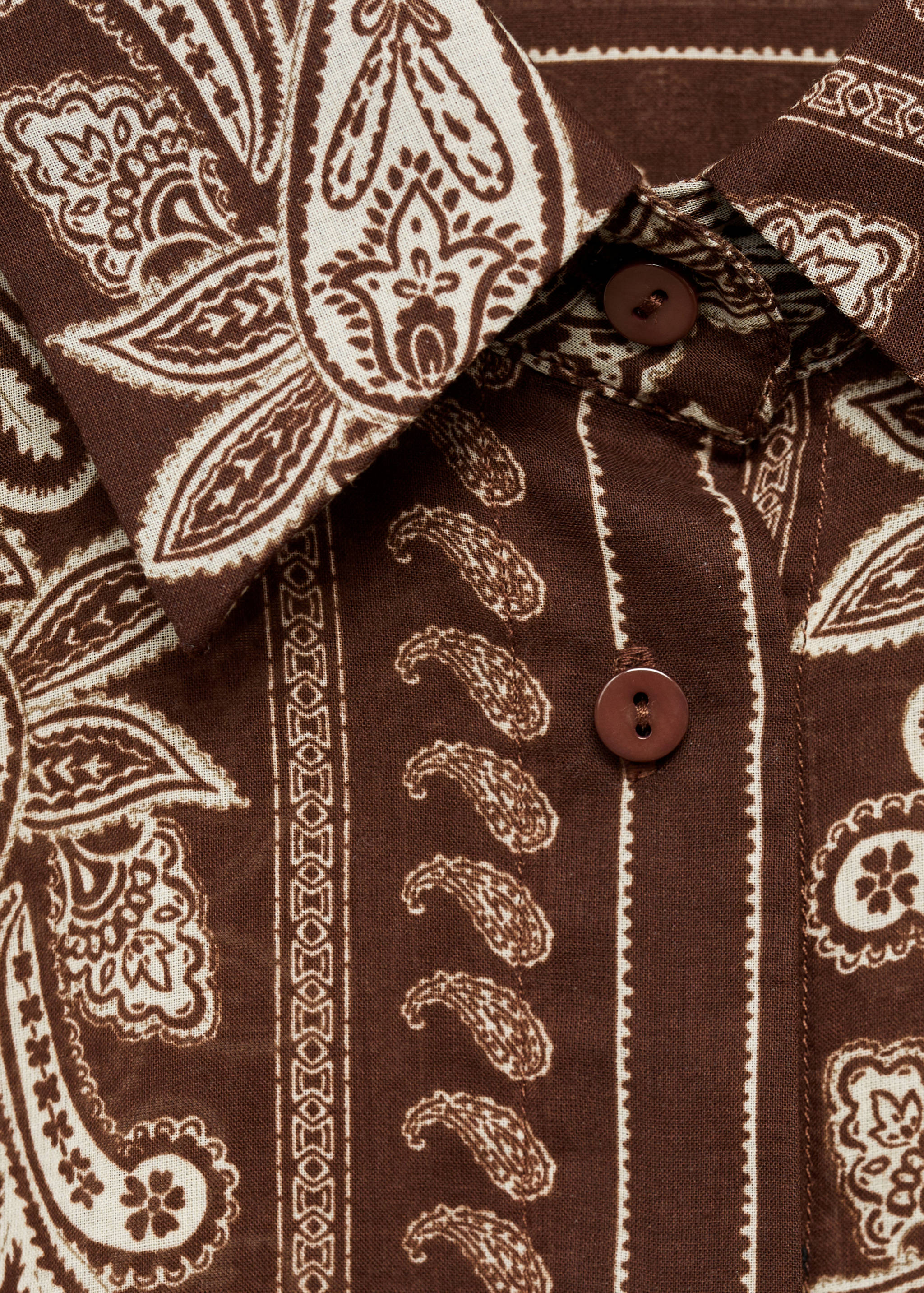 Regular-fit paisley shirt - Details of the article 8