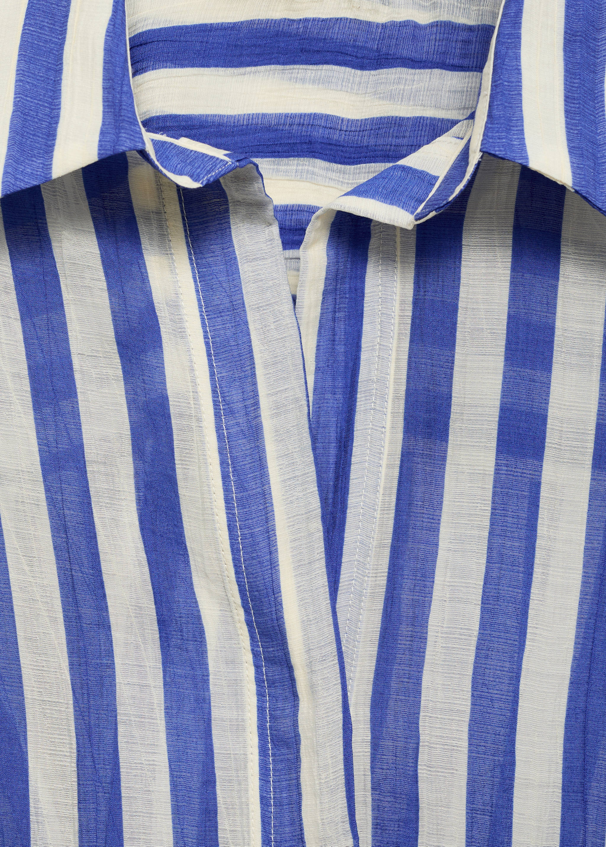 Striped lyocell shirt - Details of the article 8