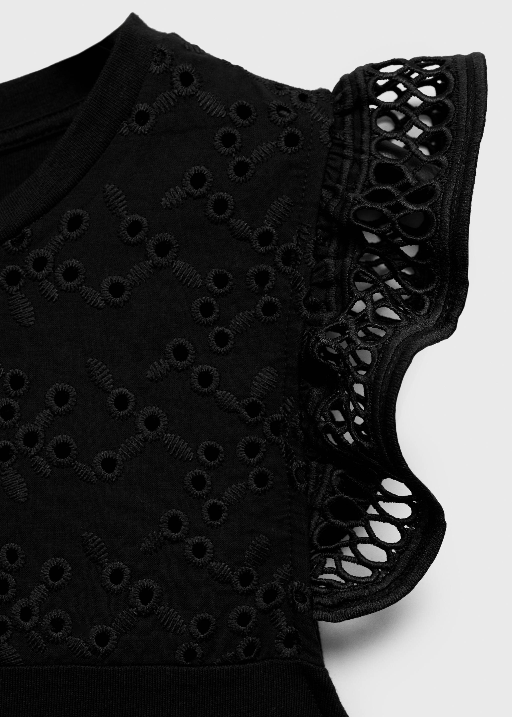 Top algodón escote calado - Detalle del artículo 8