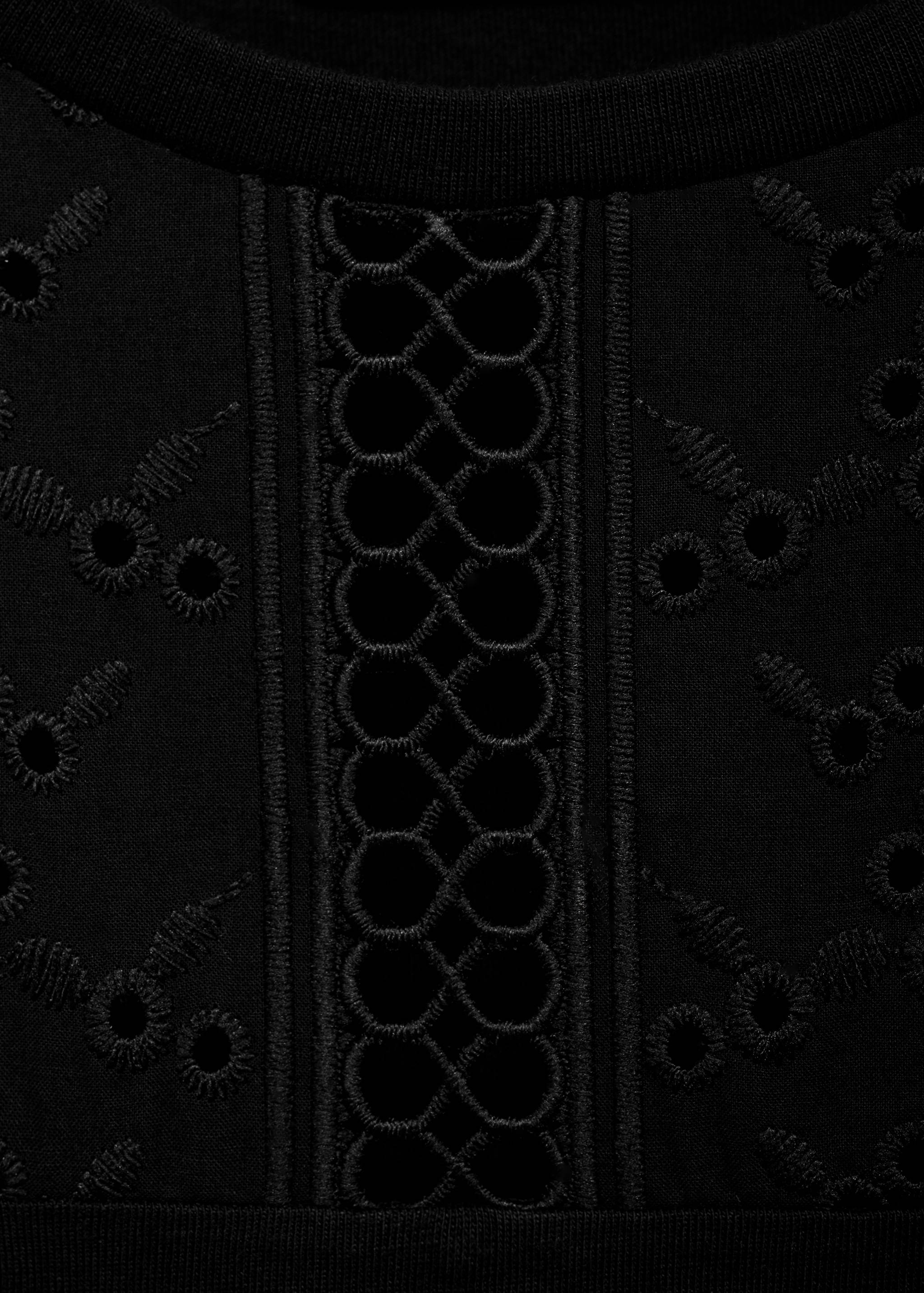 Top algodón escote calado - Detalle del artículo 0