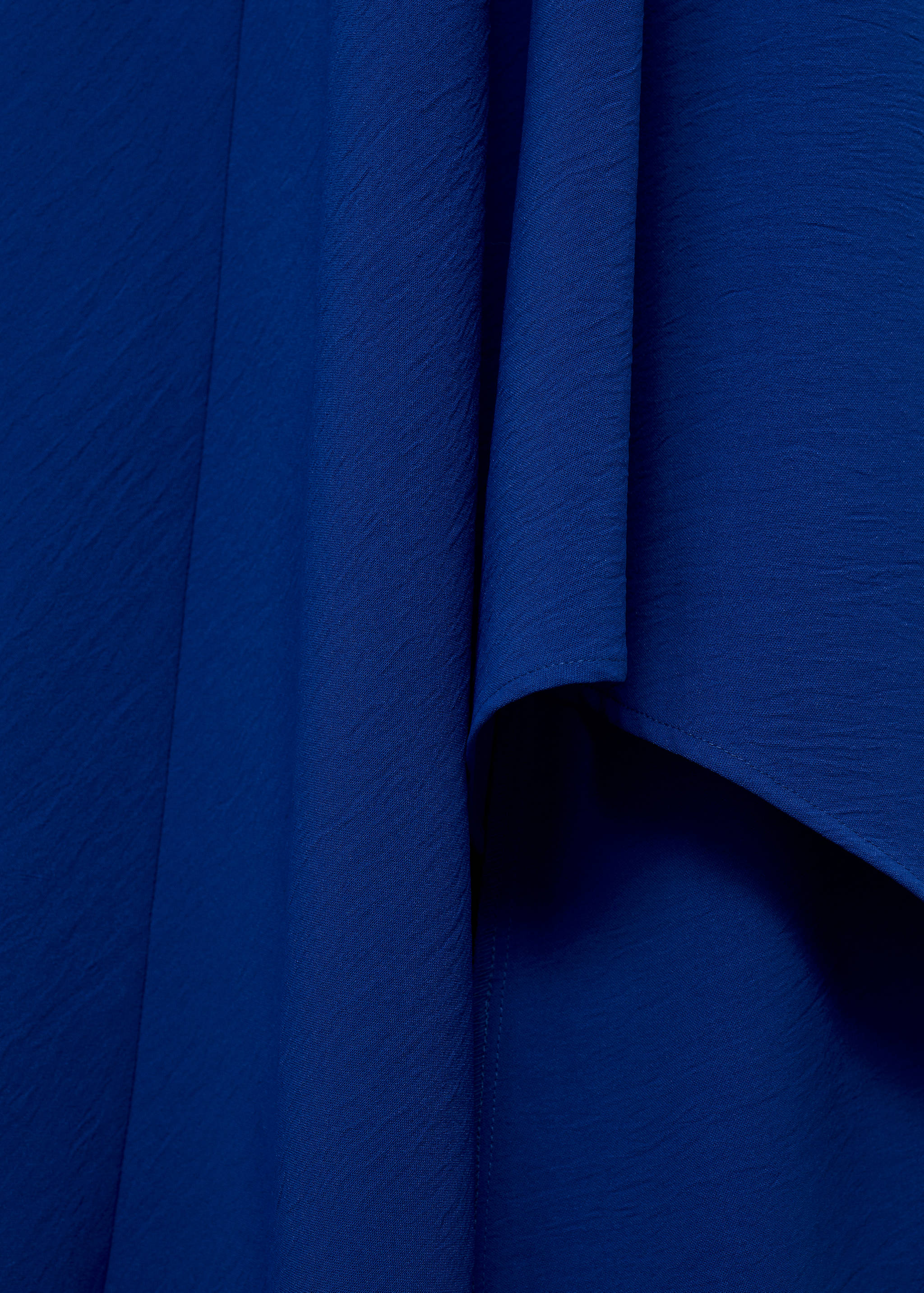 Asymmetrical dress with strap and buckle - Details of the article 0