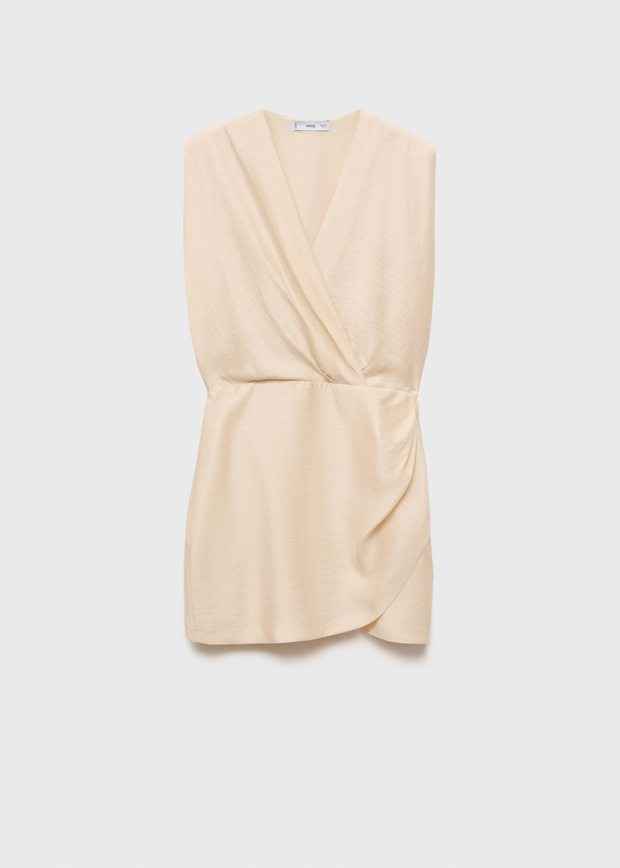 Robe lyocell croisée - Article sans modèle