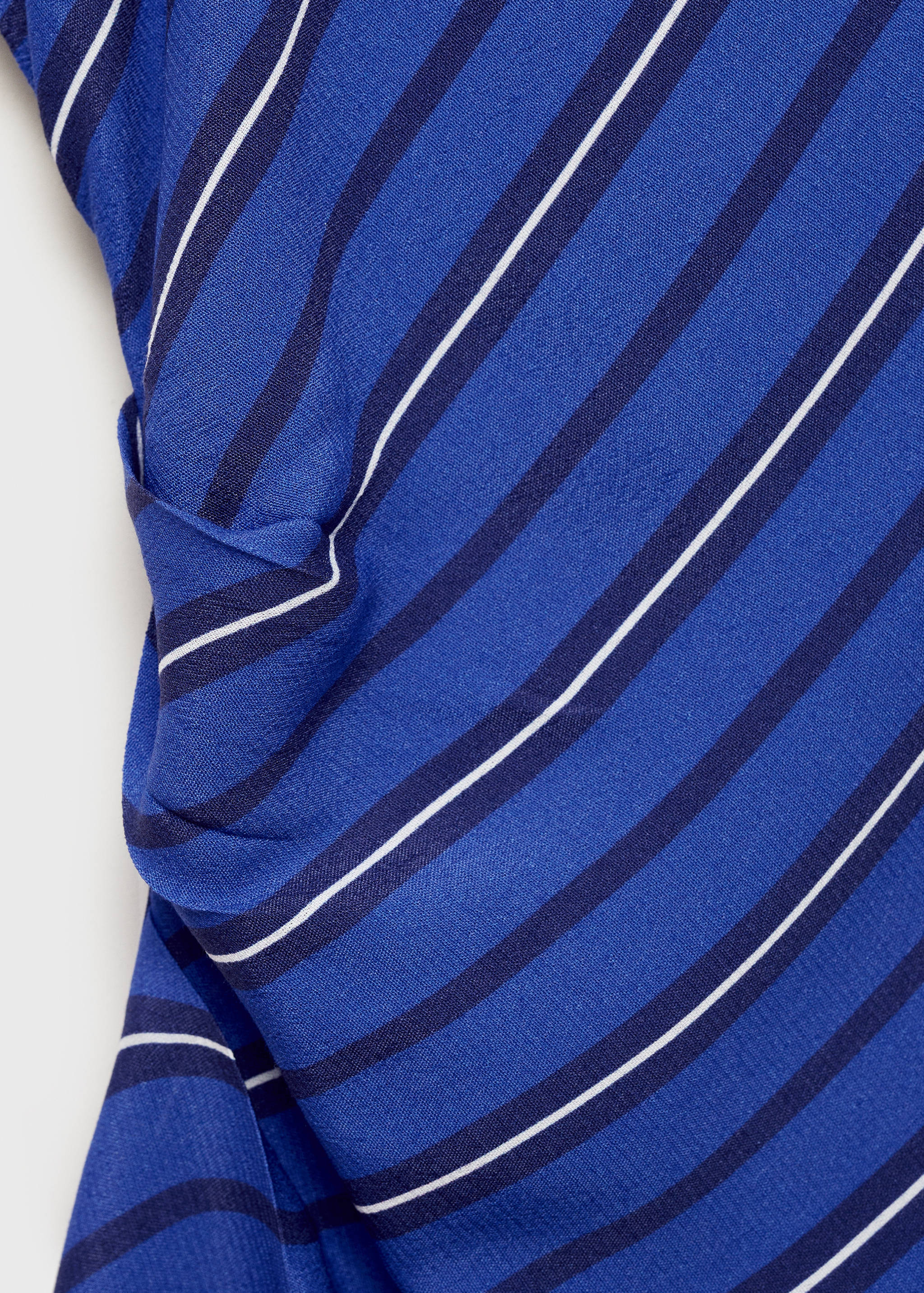 Asymmetrical striped blouse - Details of the article 8