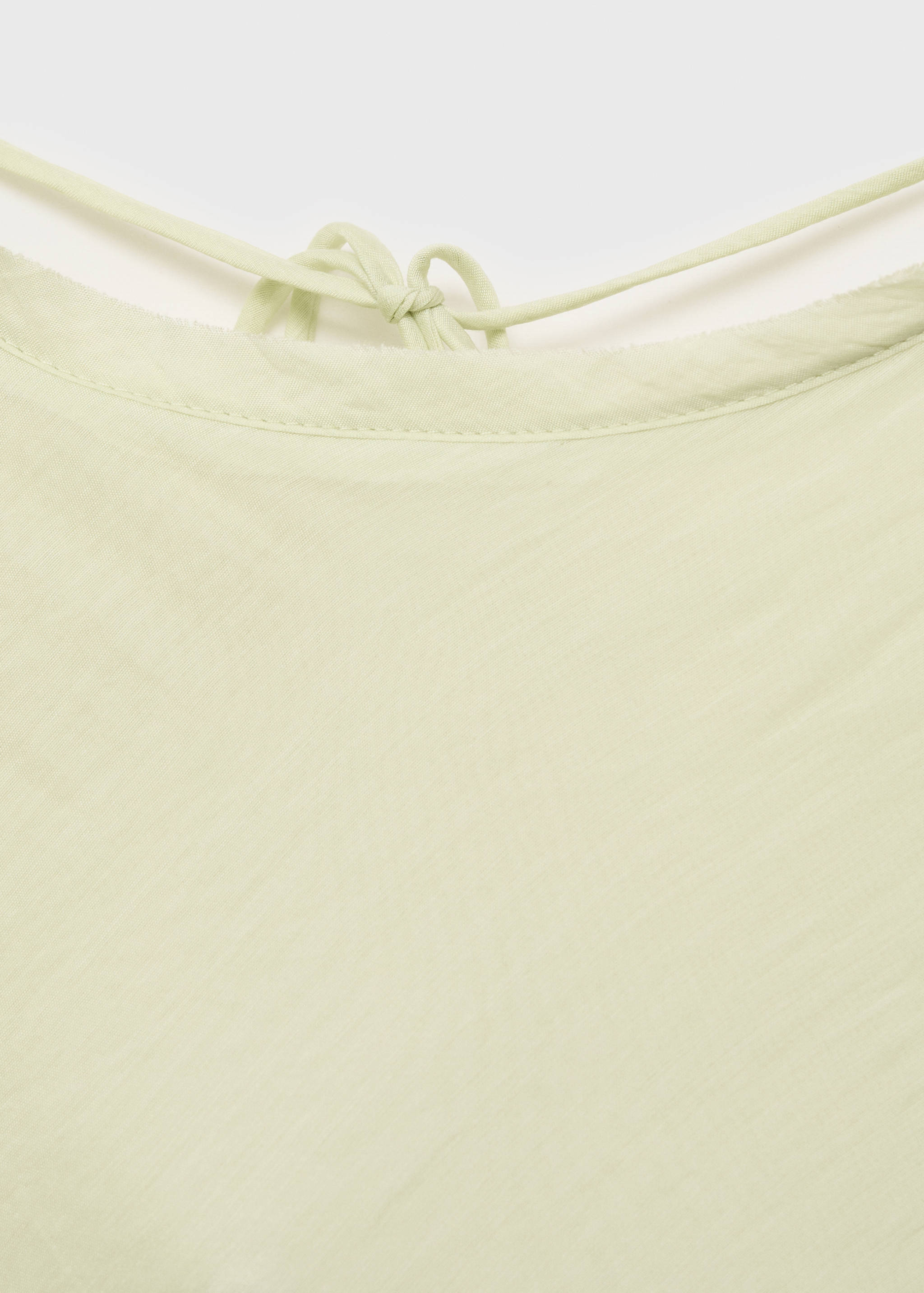 Φόρεμα μίντι με τσαλακωμένο εφέ - Λεπτομέρεια του προϊόντος 8