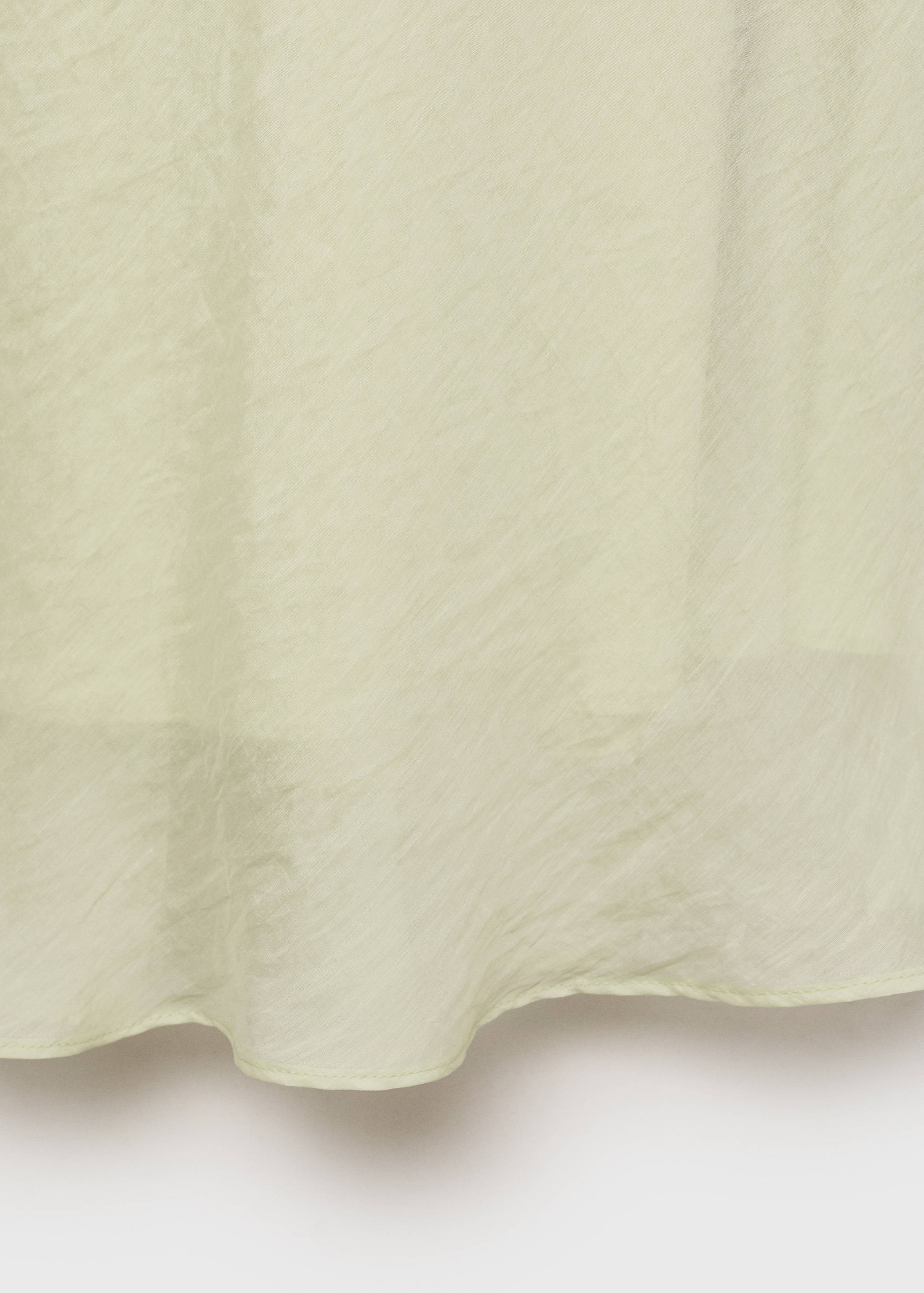 Φόρεμα μίντι με τσαλακωμένο εφέ - Λεπτομέρεια του προϊόντος 0