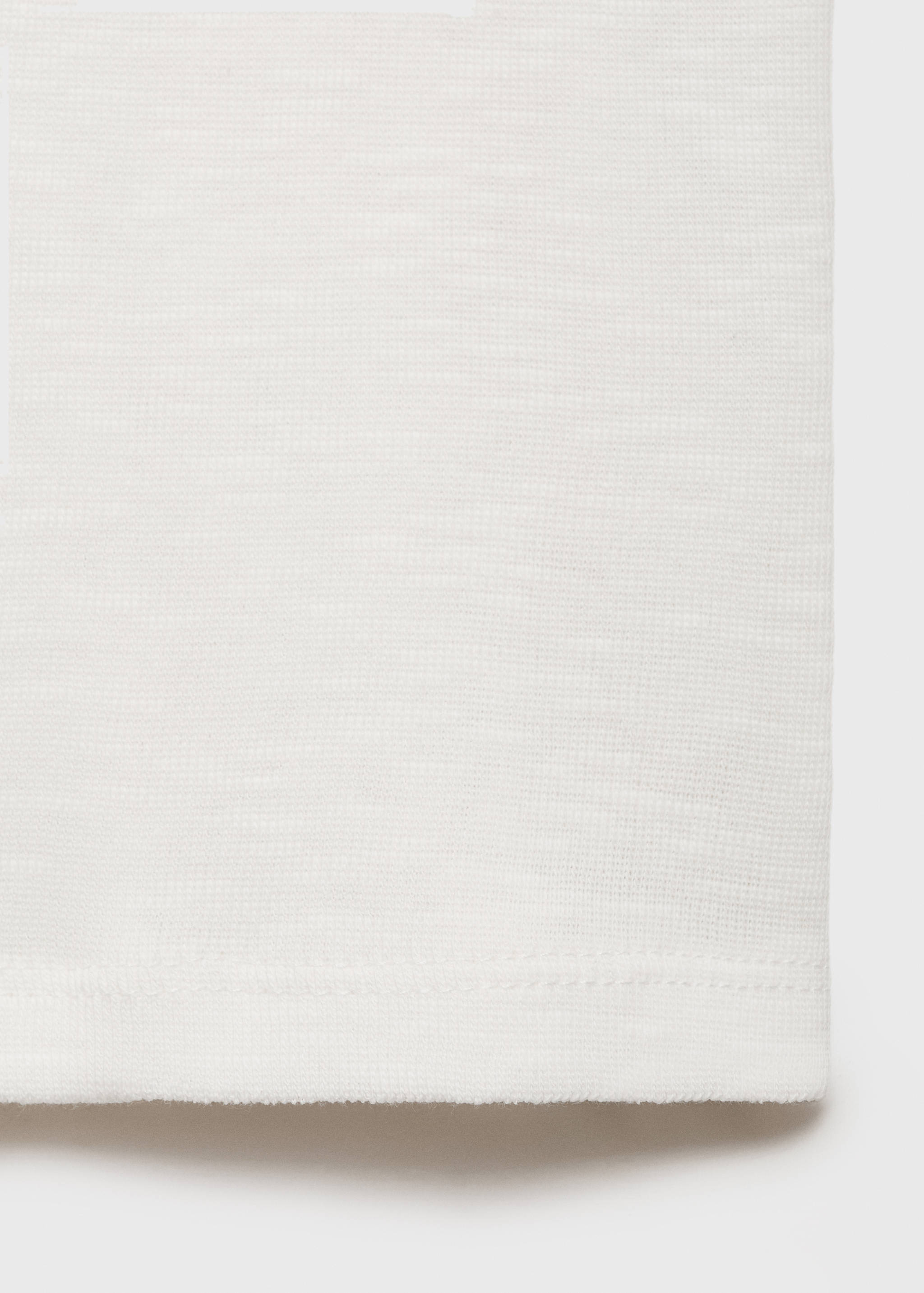 Cotton sleeveless t-shirt - Details of the article 0