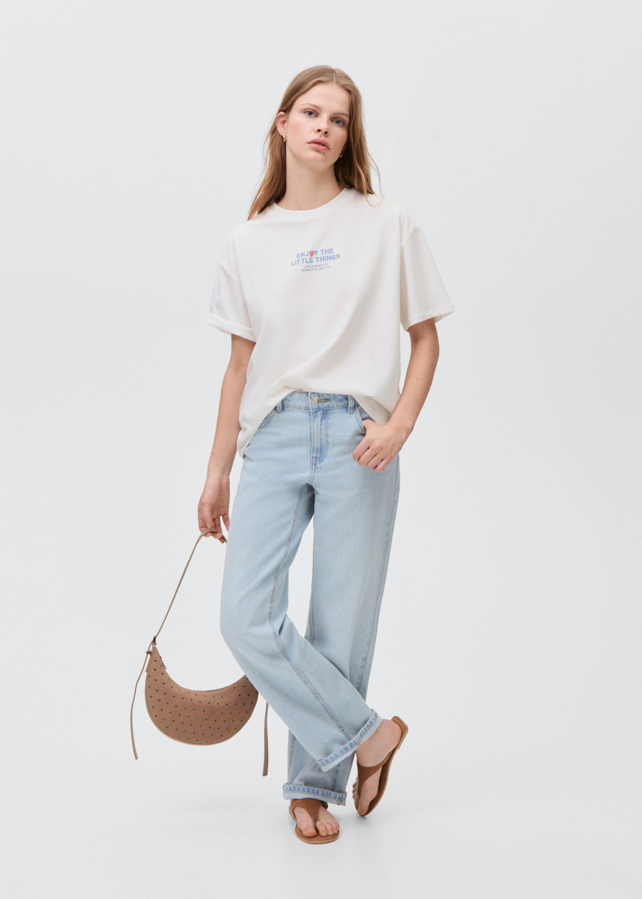 Short-sleeved printed t-shirt - General plane