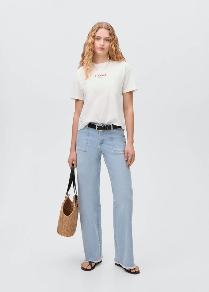 Short-sleeved printed t-shirt — Off White