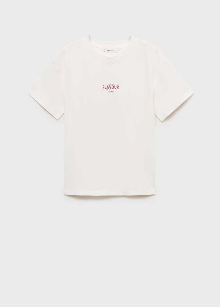 Short-sleeved printed t-shirt — Off White