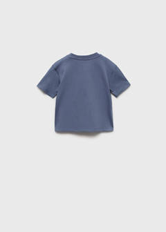 Short-sleeved printed t-shirt — Blue 6