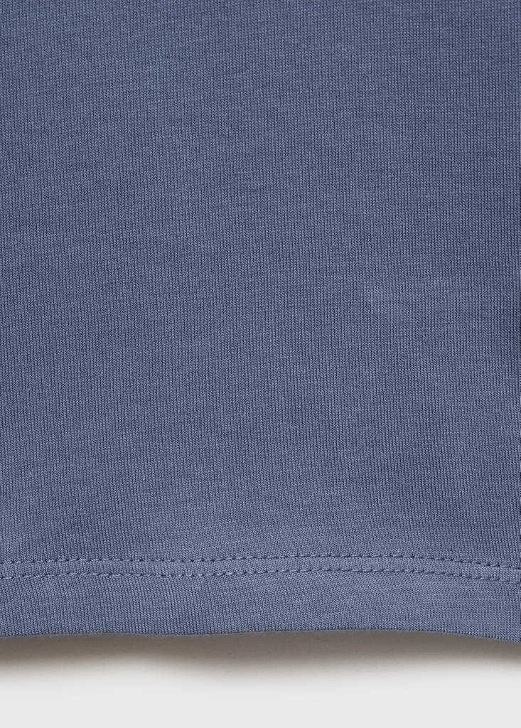 Short-sleeved printed t-shirt — Blue