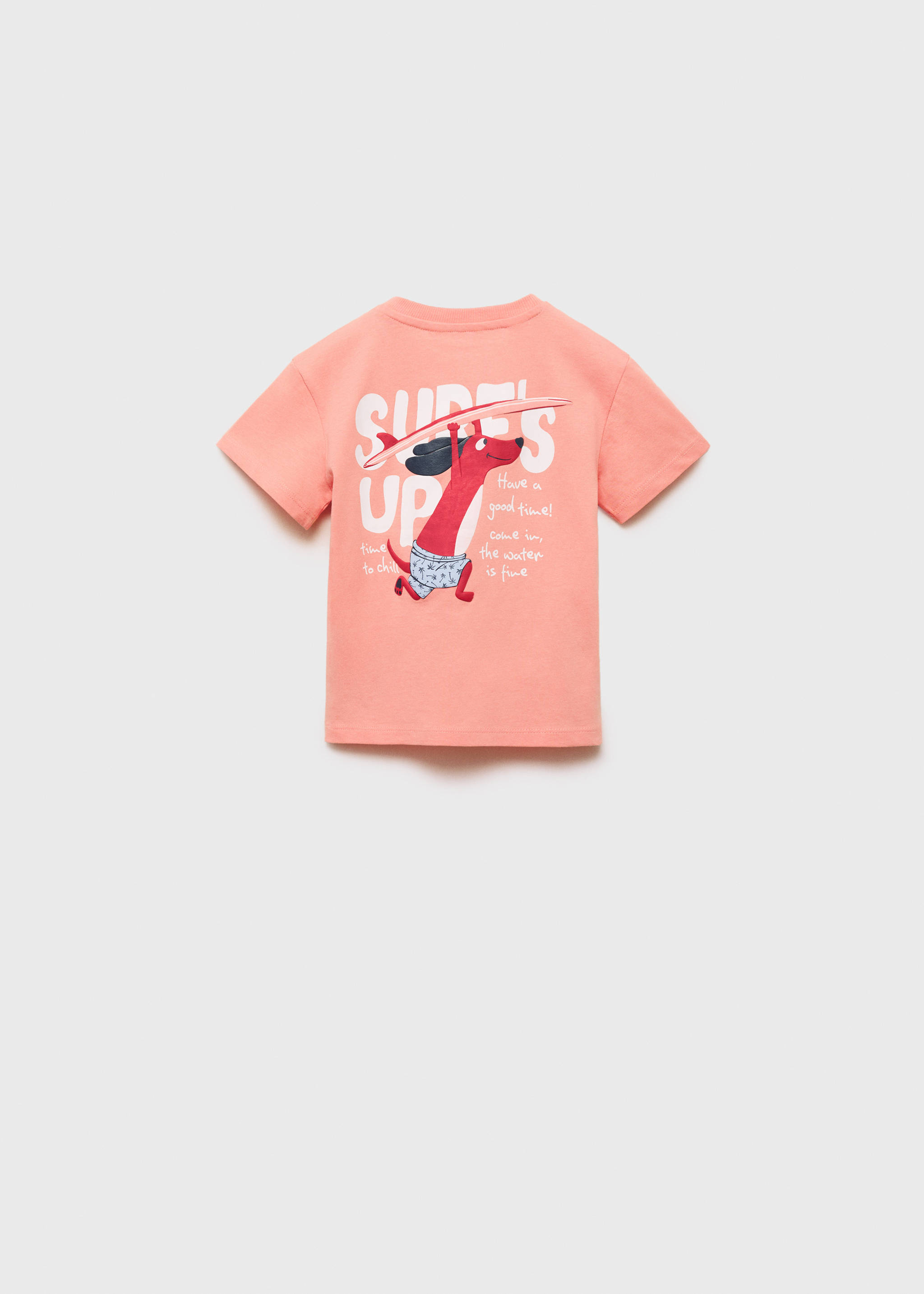 Camiseta estampada manga corta - Reverso del artículo