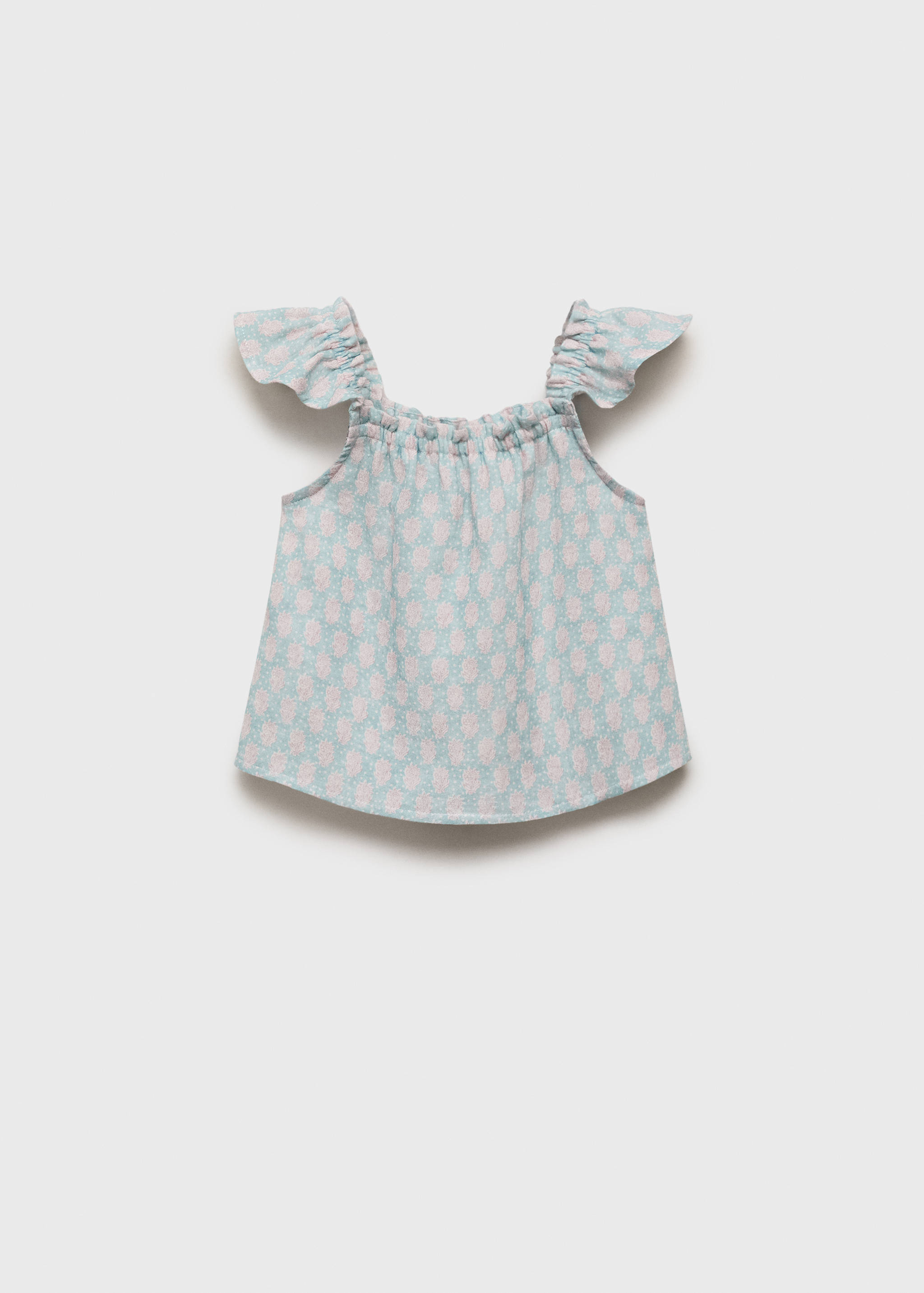 Ruffles printed blouse - Article without model