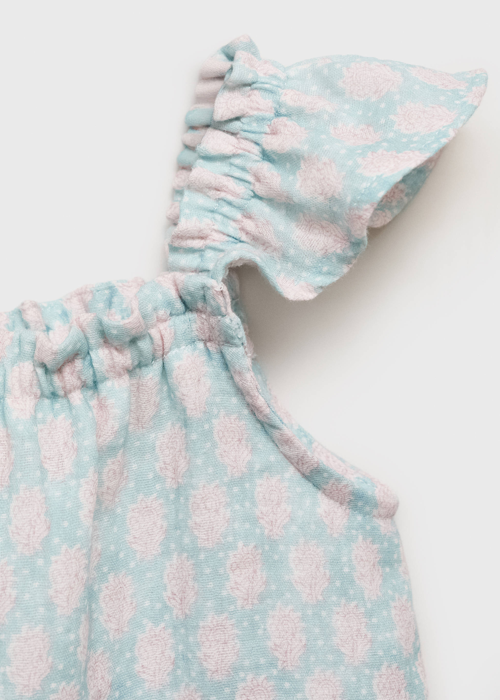 Ruffles printed blouse - Details of the article 8