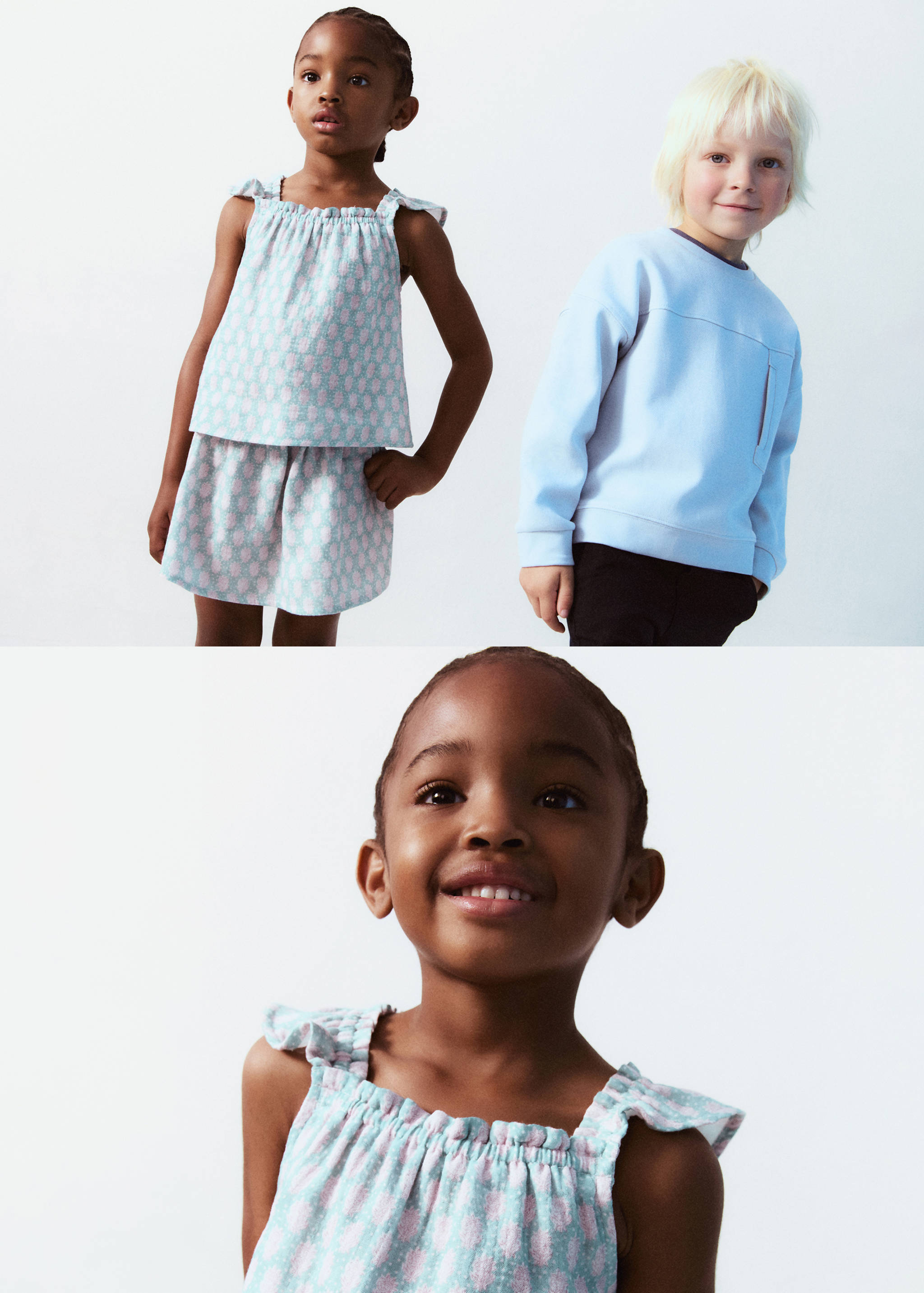 Ruffles printed blouse - Details of the article 5