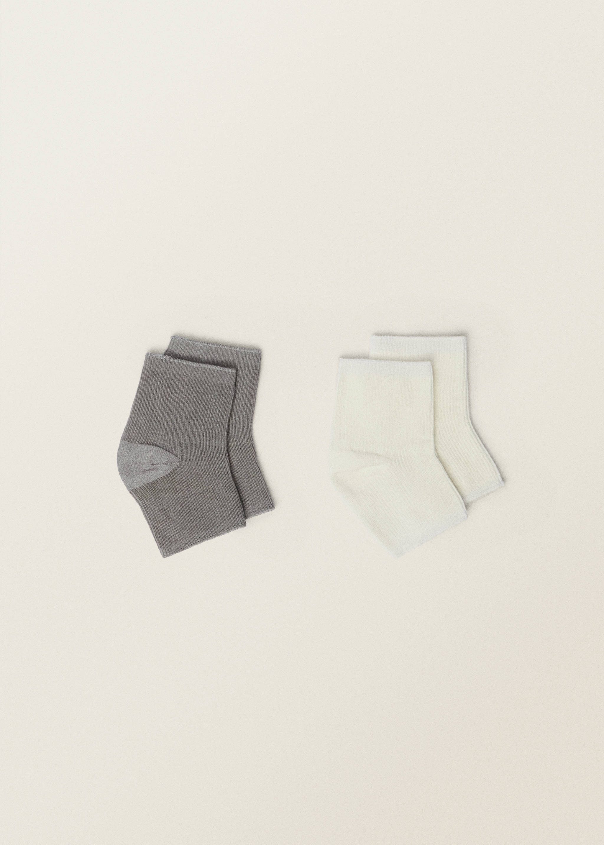 Ensemble de chaussettes côtelées avec ouverture - Article sans modèle