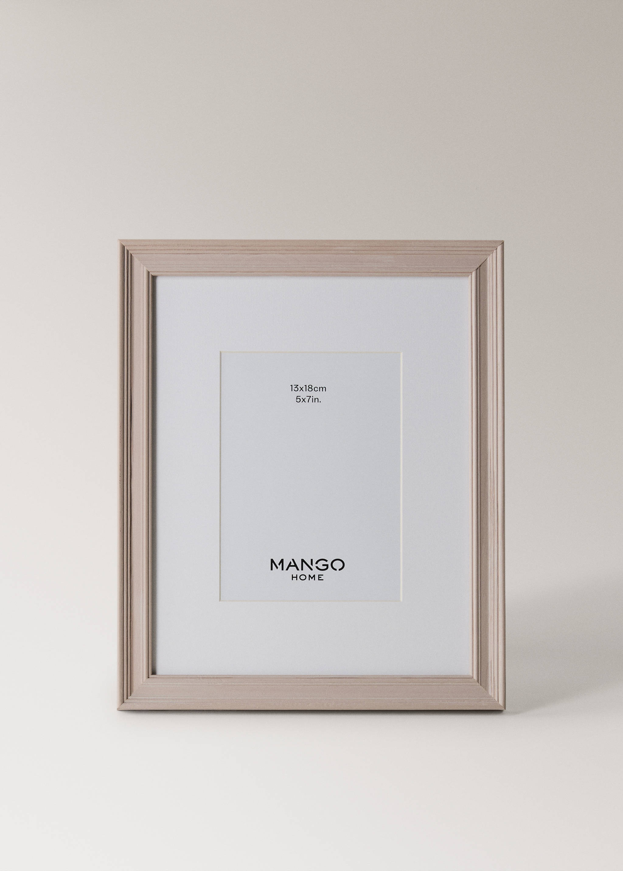 Large wooden passe-partout frame - Article without model