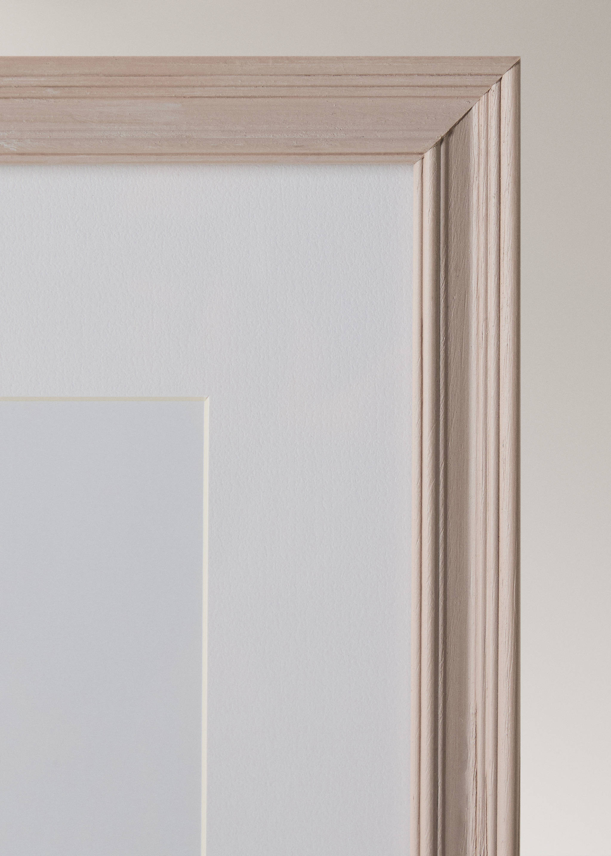 Large wooden passe-partout frame - Details of the article 2