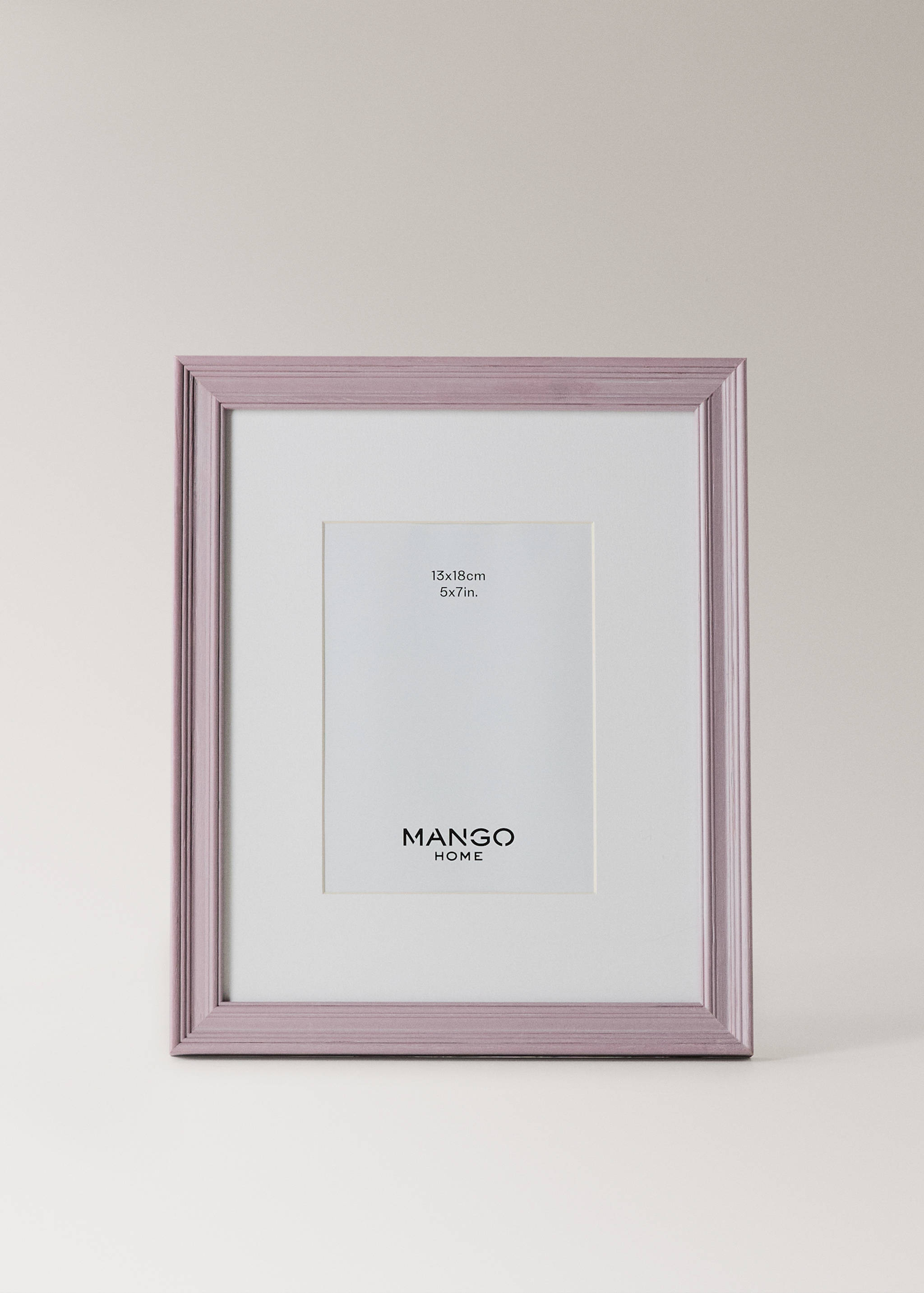 Large wooden passe-partout frame - Article without model