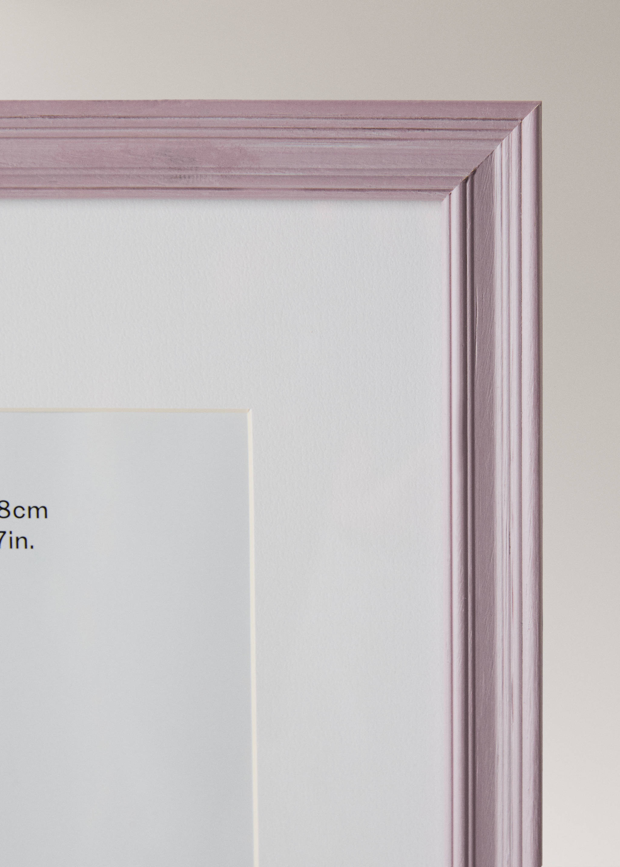 Large wooden passe-partout frame - Details of the article 1