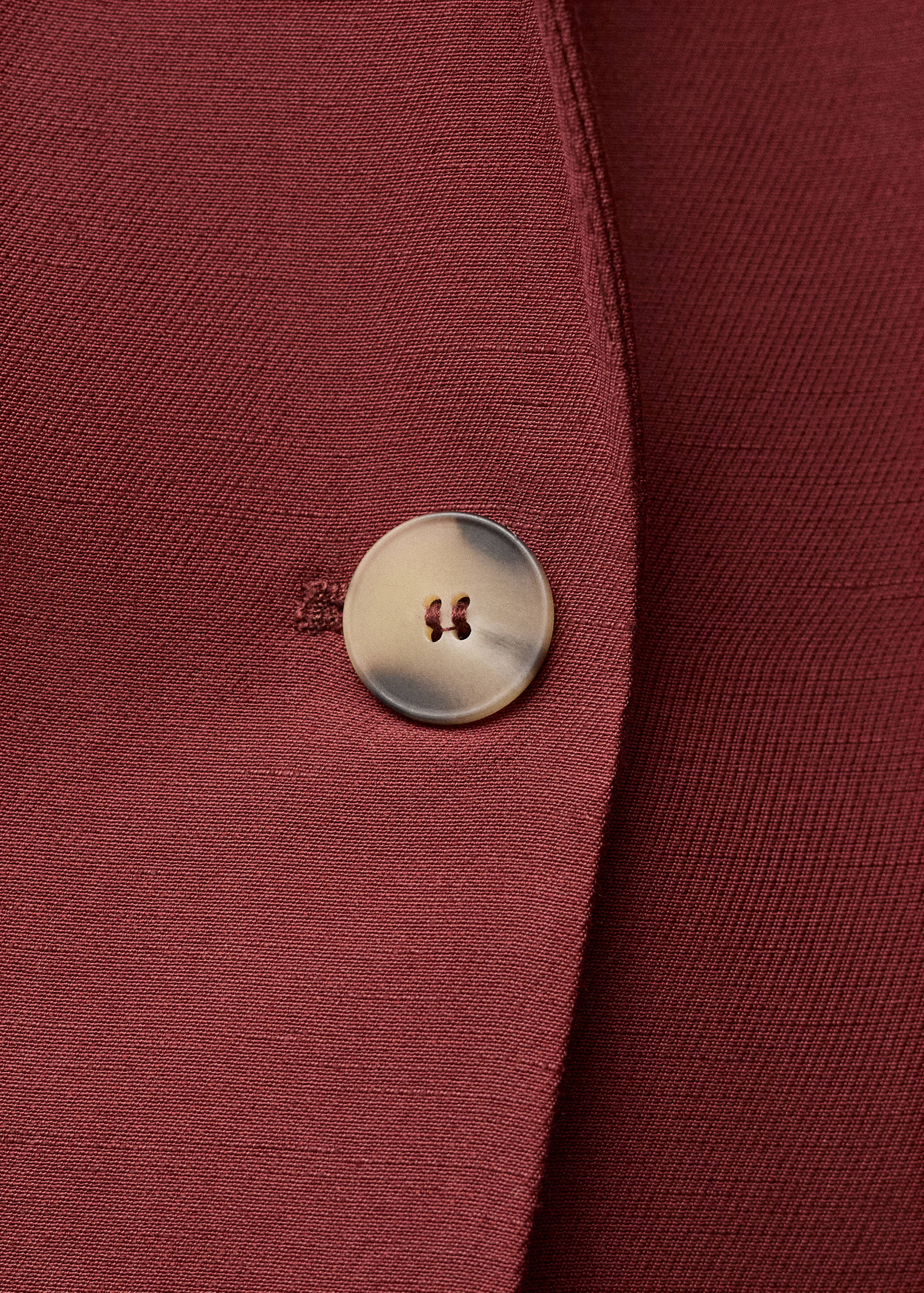 Blazer costume lin mélangé - Détail de l'article 0