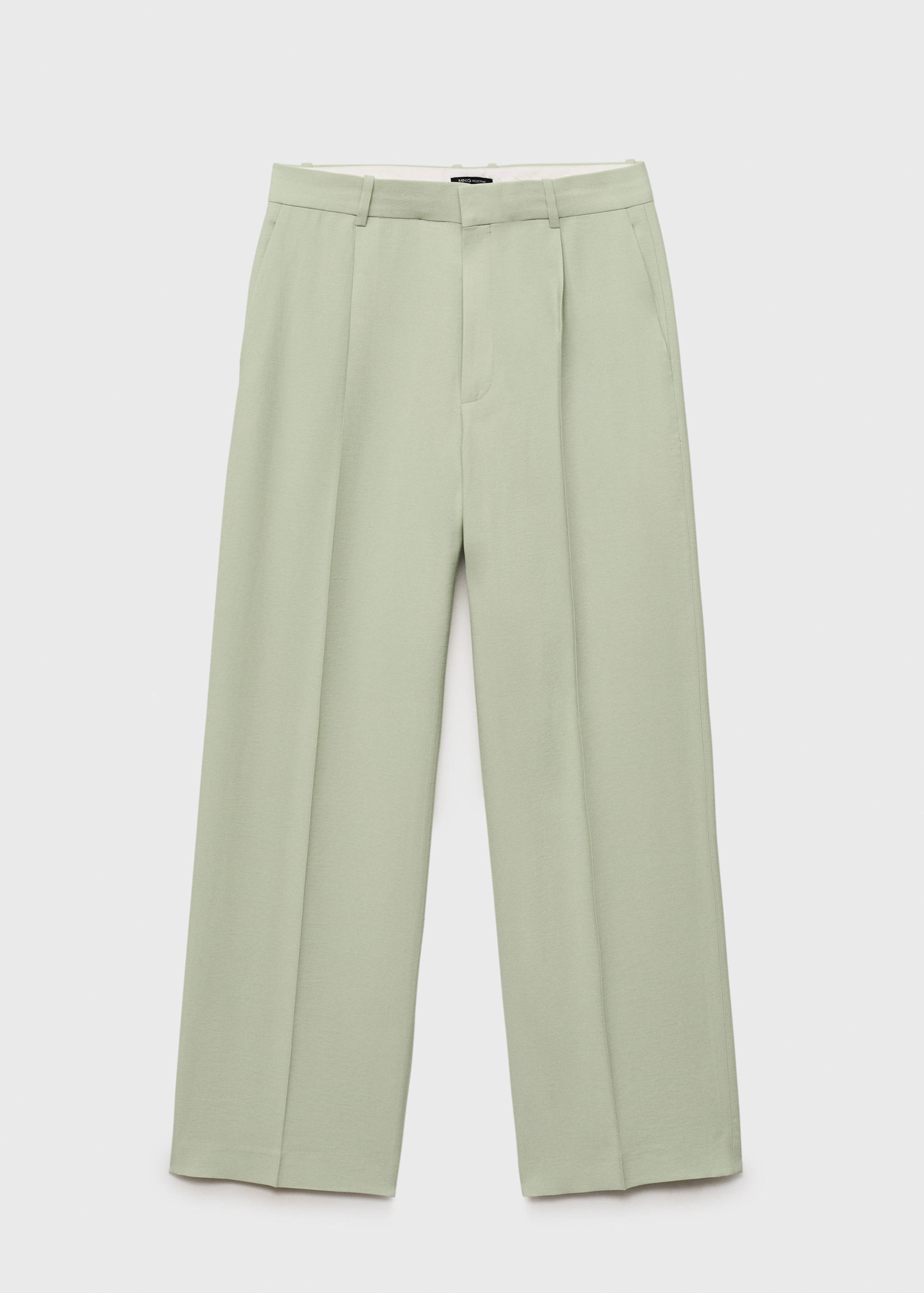 Straight-fit suit pants - Article without model