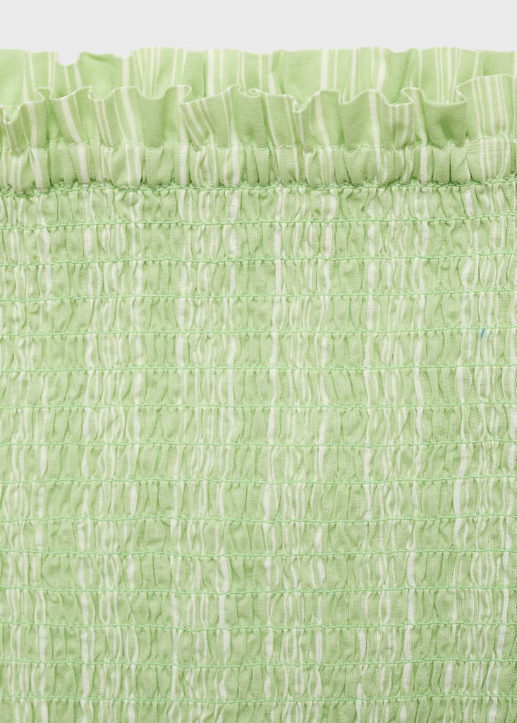 Strapless top — Lime
