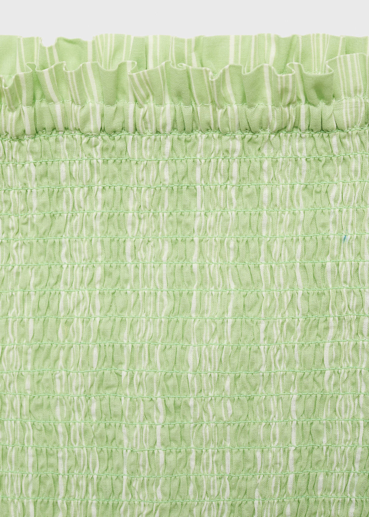 Strapless top — Lime
