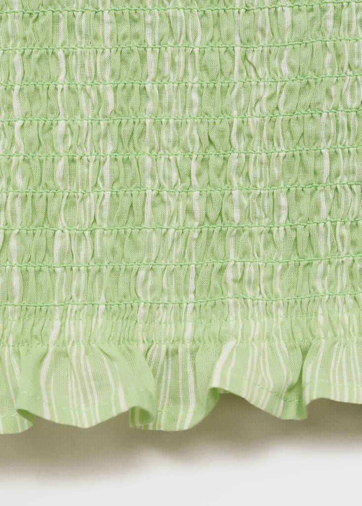 Strapless top — Lime
