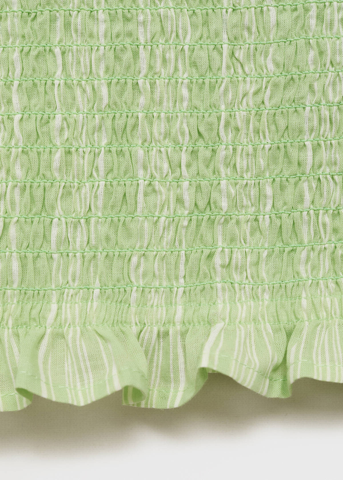 Strapless top — Lime