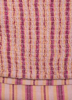 Striped linen top — Lime 6
