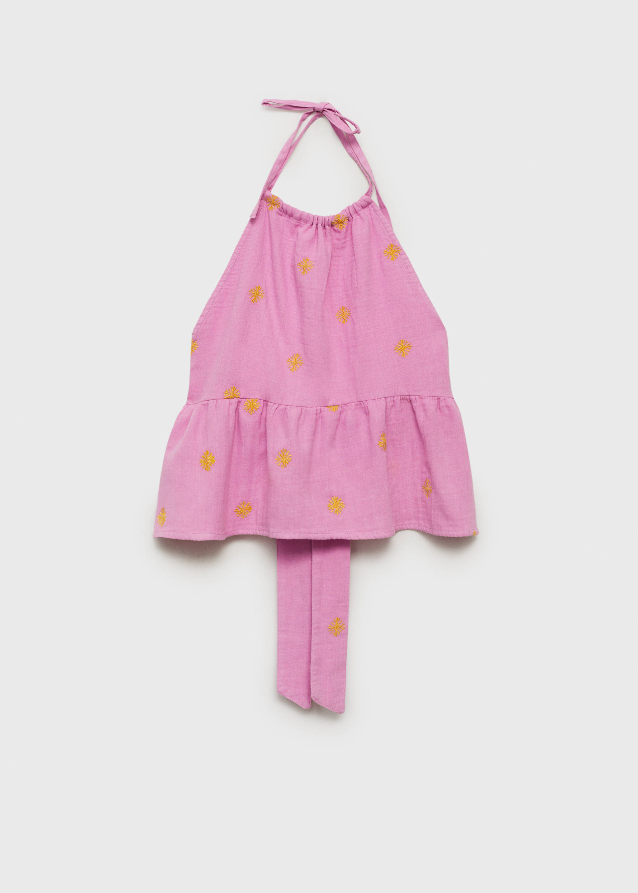 Top halter de costas abertas - Artigo sem modelo