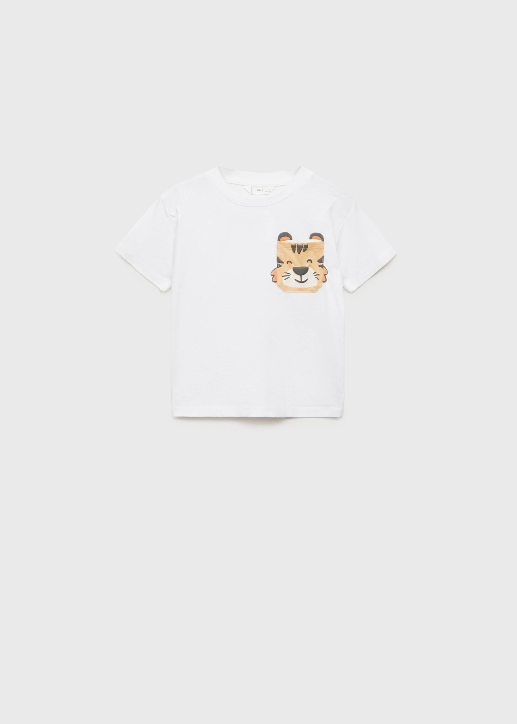 Camiseta estampada bolsillo - Artículo sin modelo