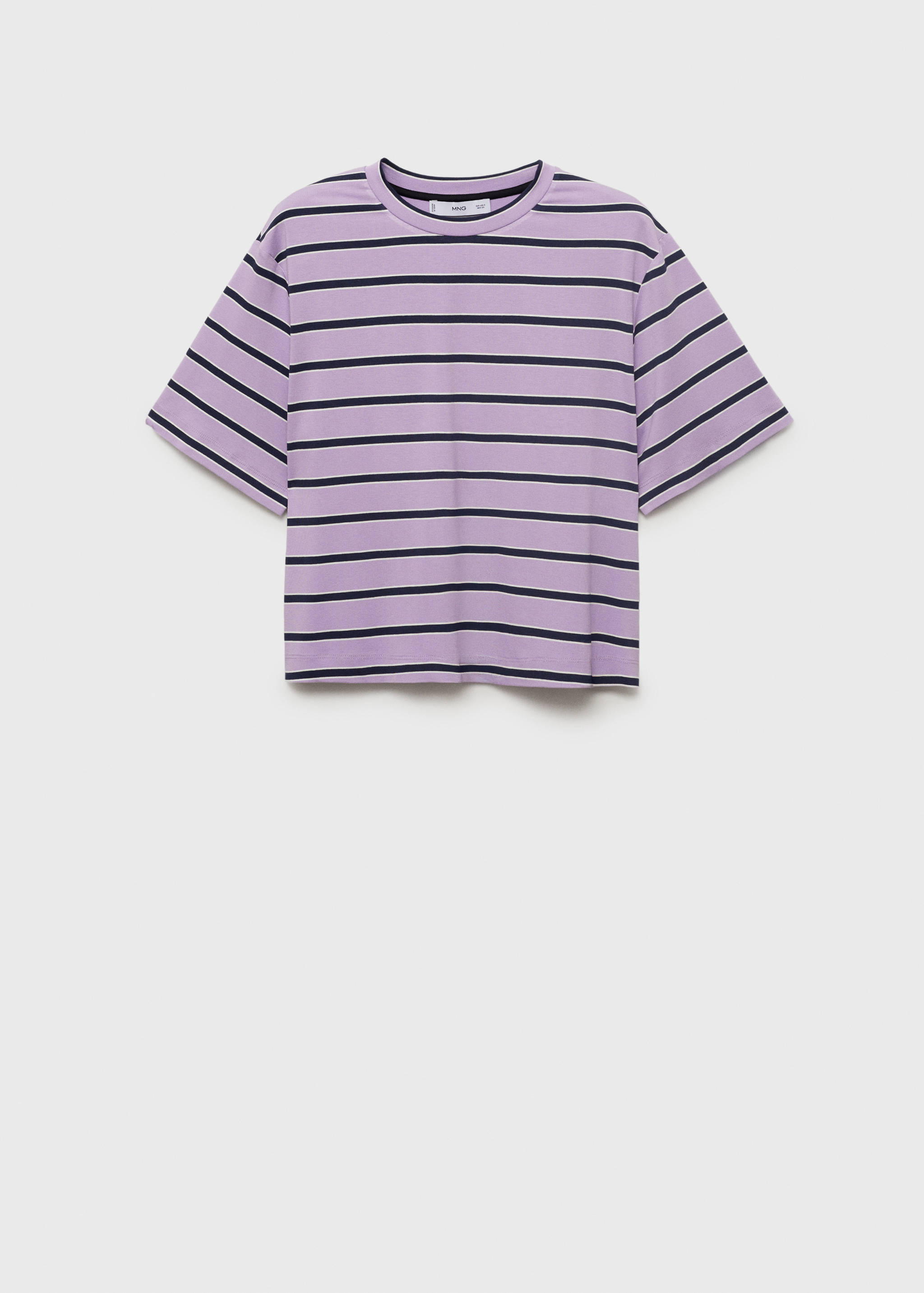 Oversized gestreept T-shirt - Artikel zonder model