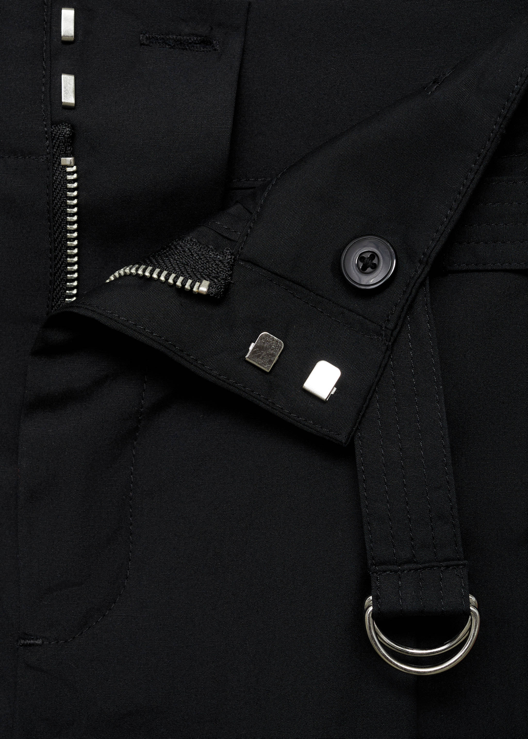 Wide leg trousers with belt - Details of the article 8