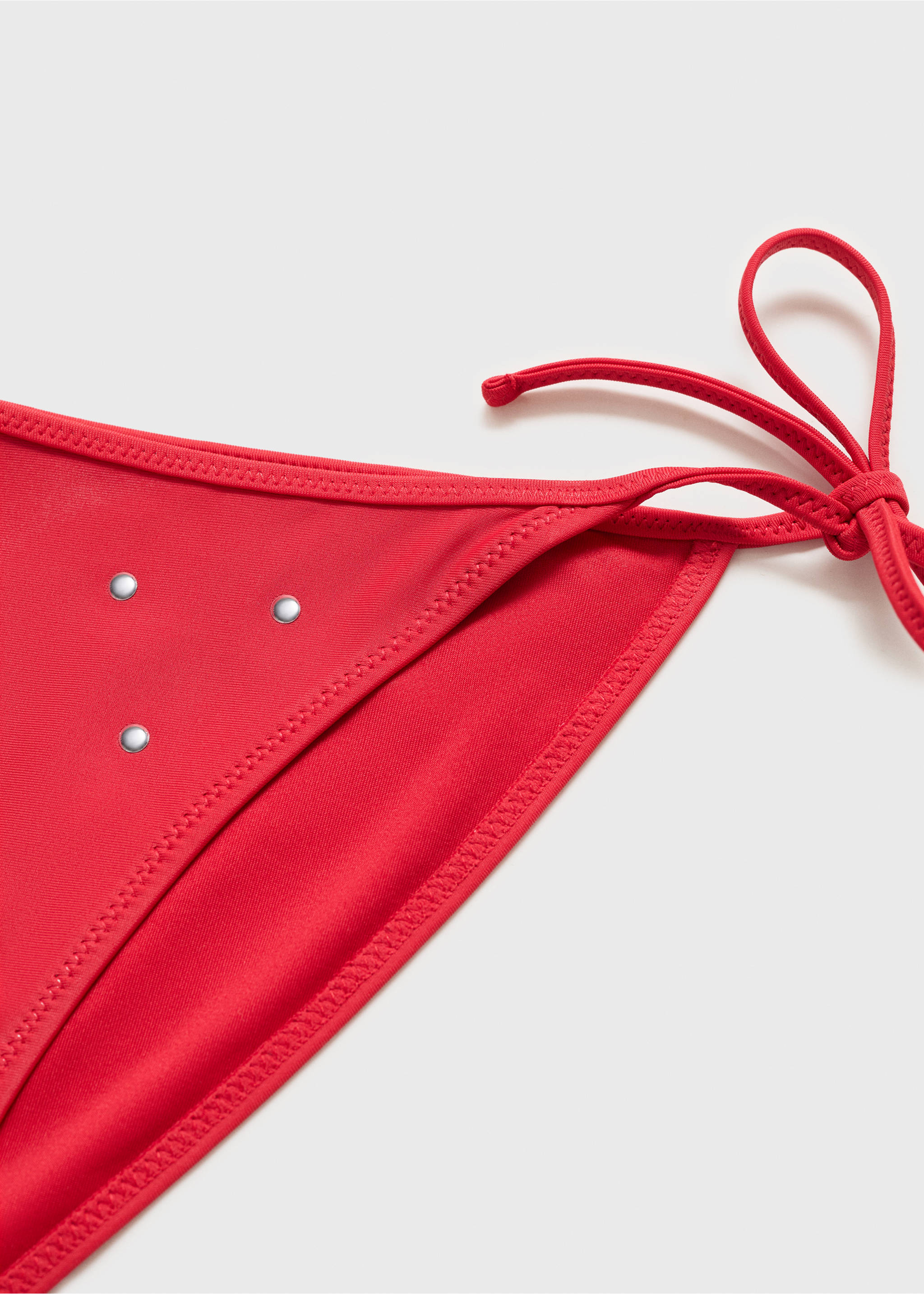 Metalik aplikeli bikini altı - Ürün detayı 8, Kırmızı. Ref: 87019216-00.