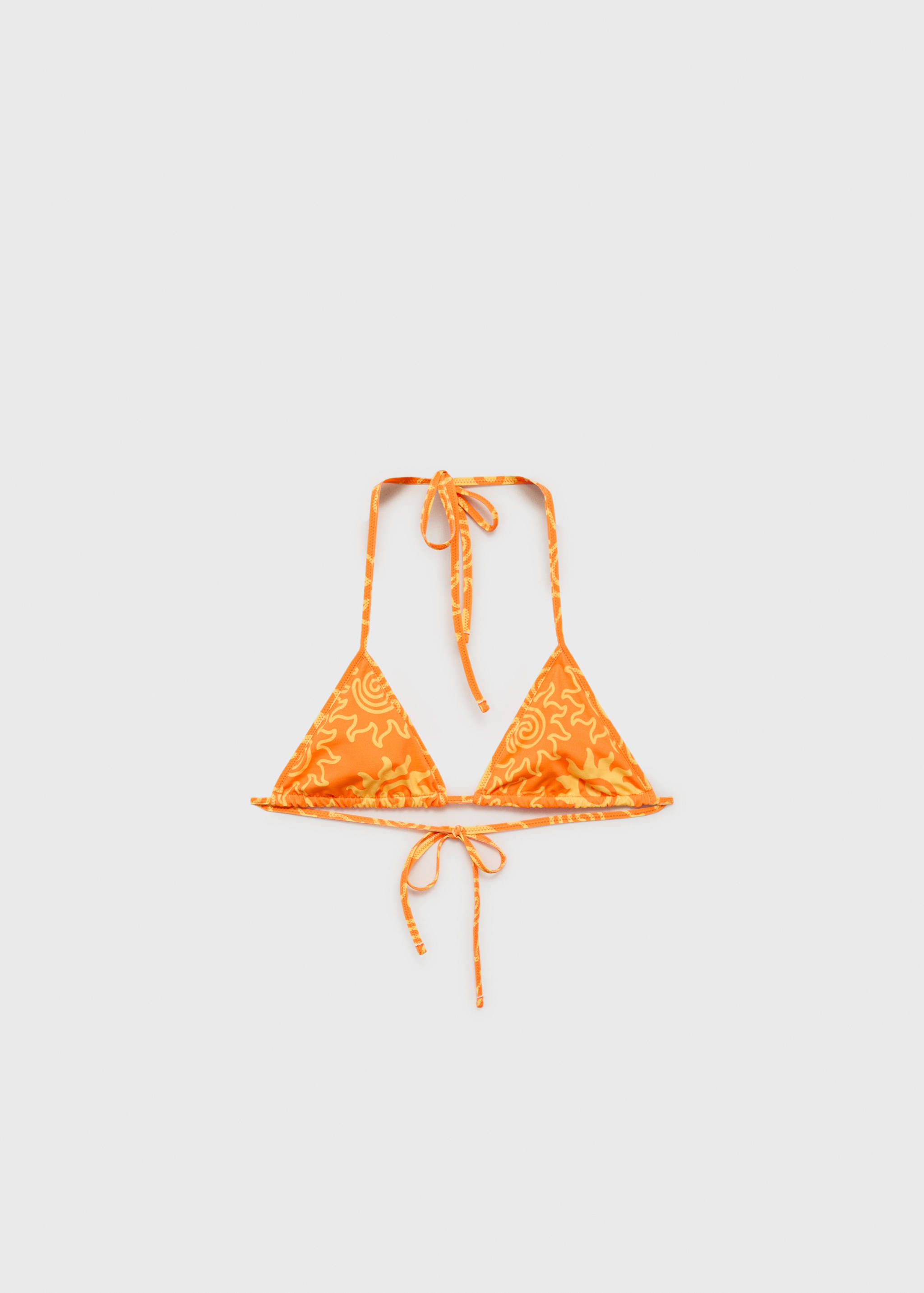 Printed bikini top - Article without model
