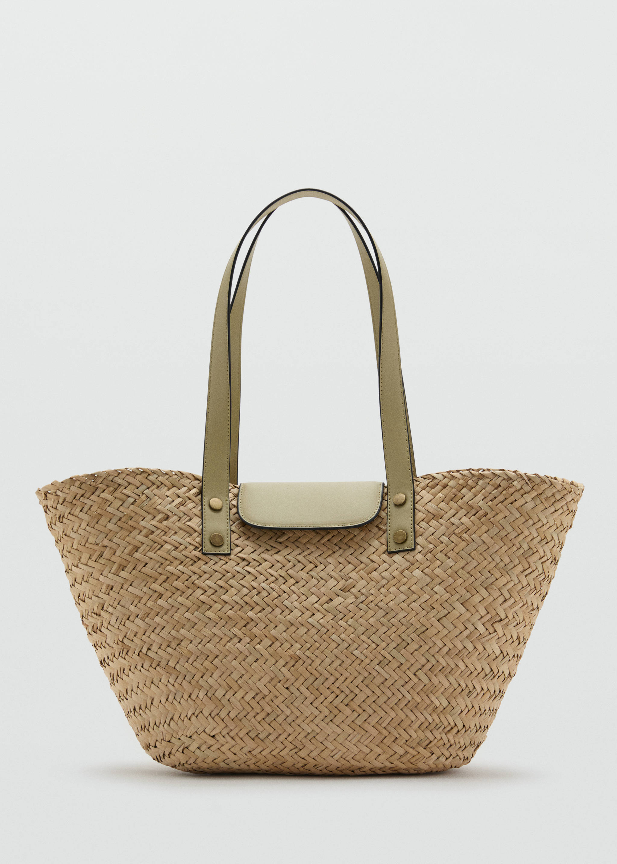 Natural fibre basket bag - Article without model