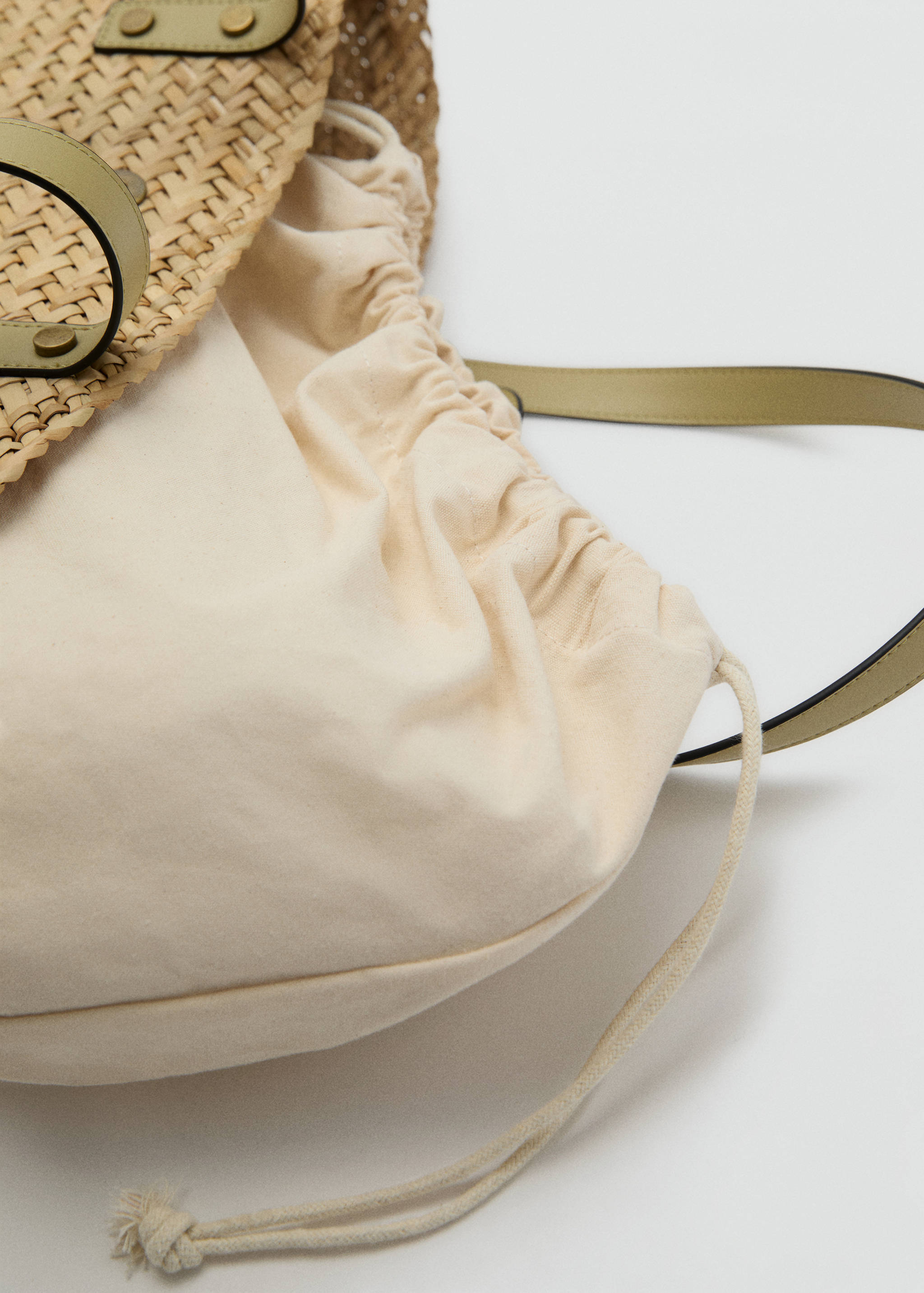 Natural fibre basket bag - Details of the article 2