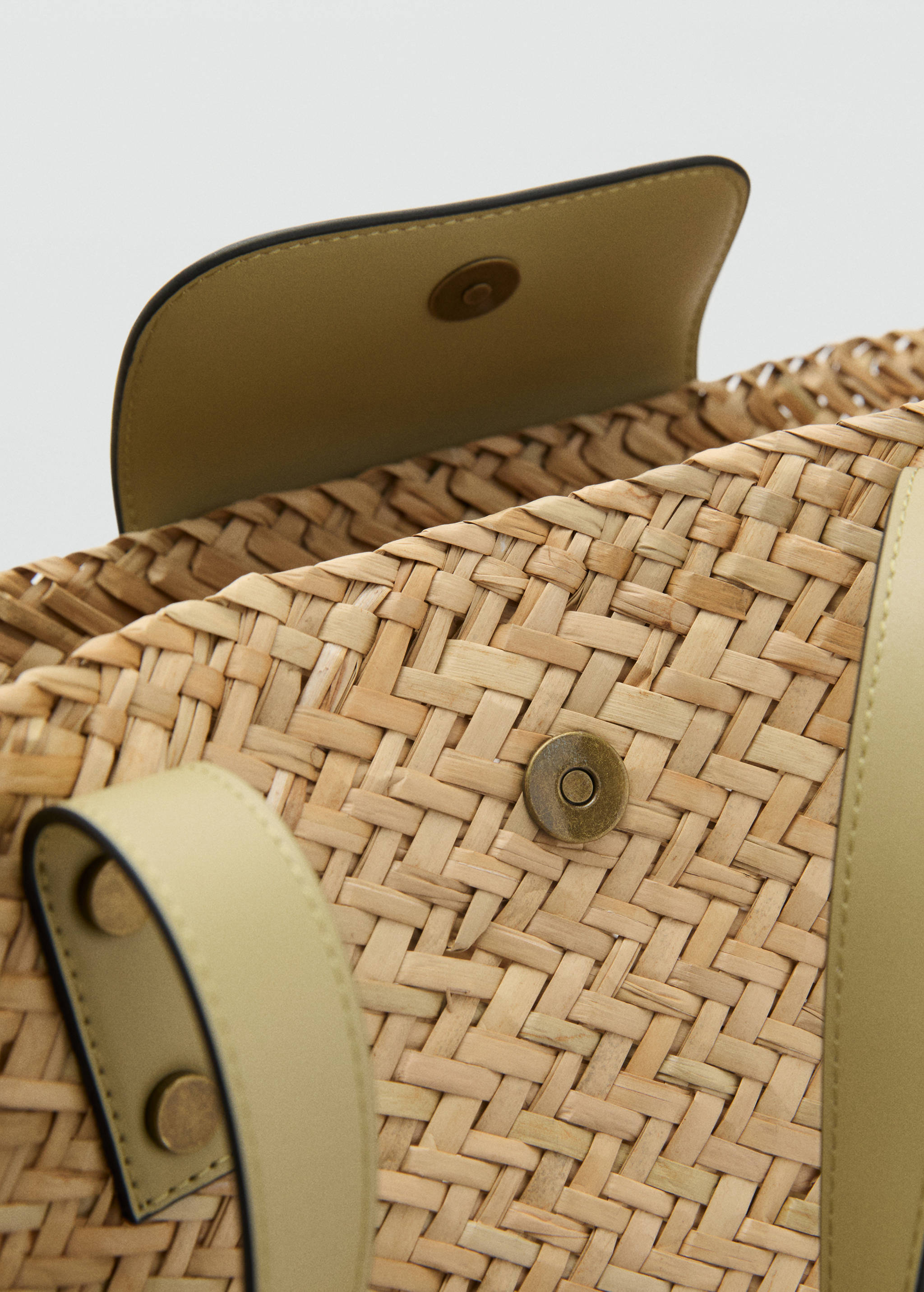Natural fibre basket bag - Details of the article 3