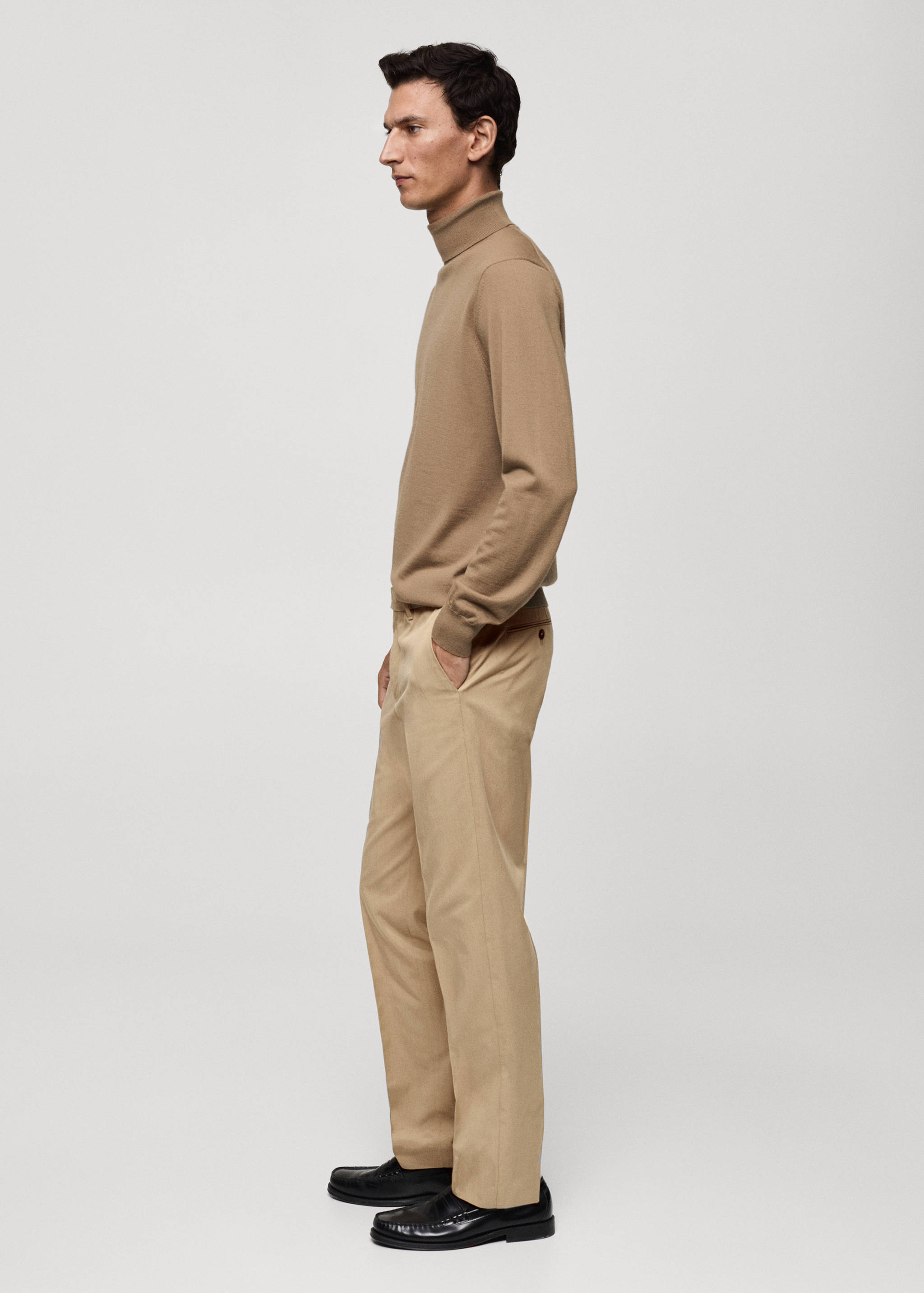 Regular-fit cotton trousers - Details of the article 6