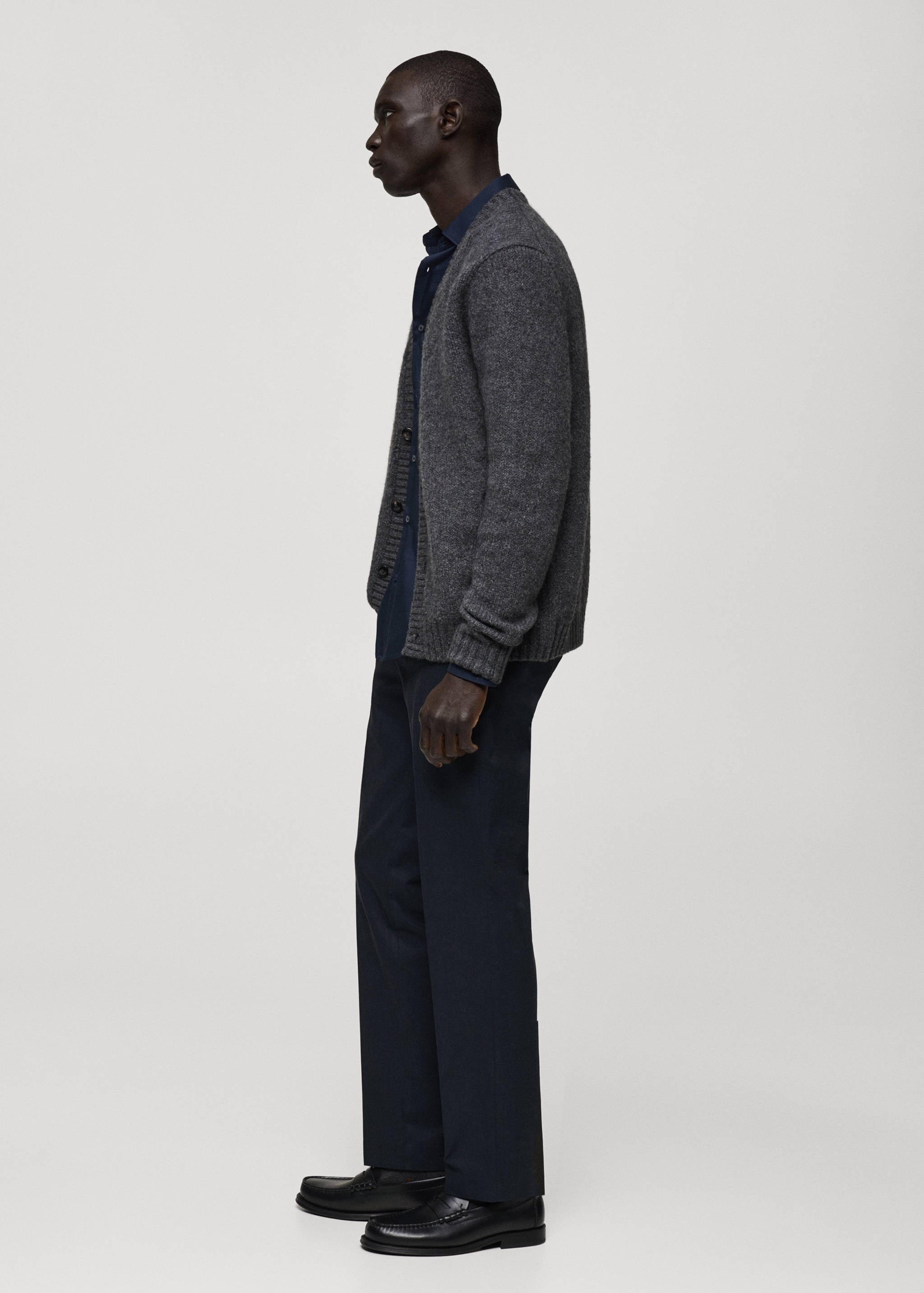 Regular-fit cotton trousers - Details of the article 2