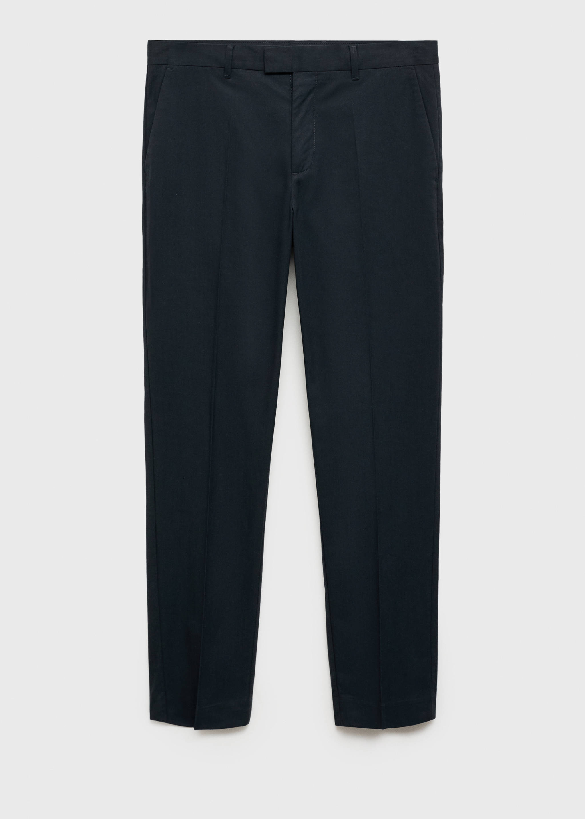 Regular-fit cotton trousers - Article without model