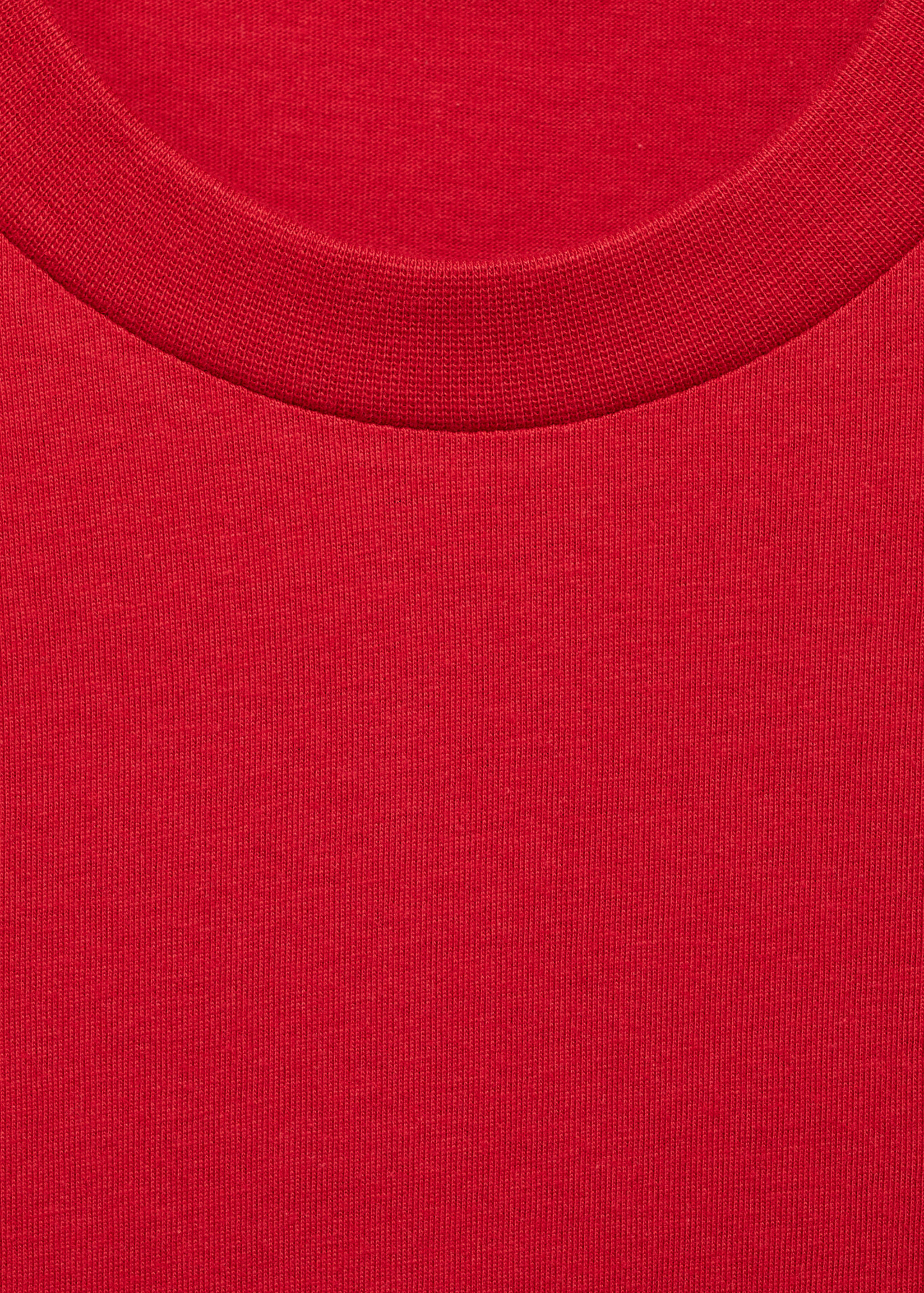 100% cotton slim-fit t-shirt with combined print - Details of the article 8