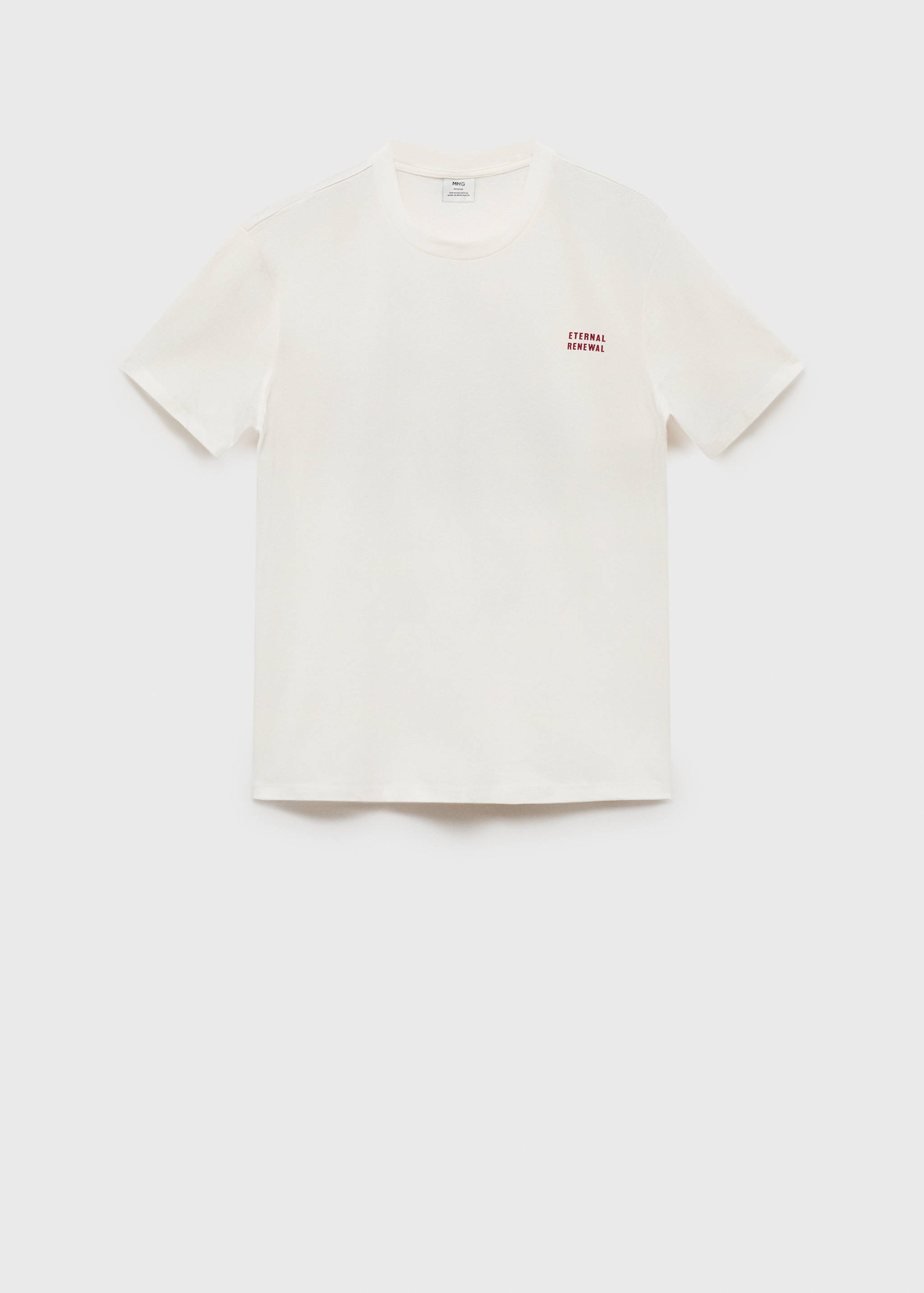 Camiseta 100% algodón estampado combinado - Artículo sin modelo