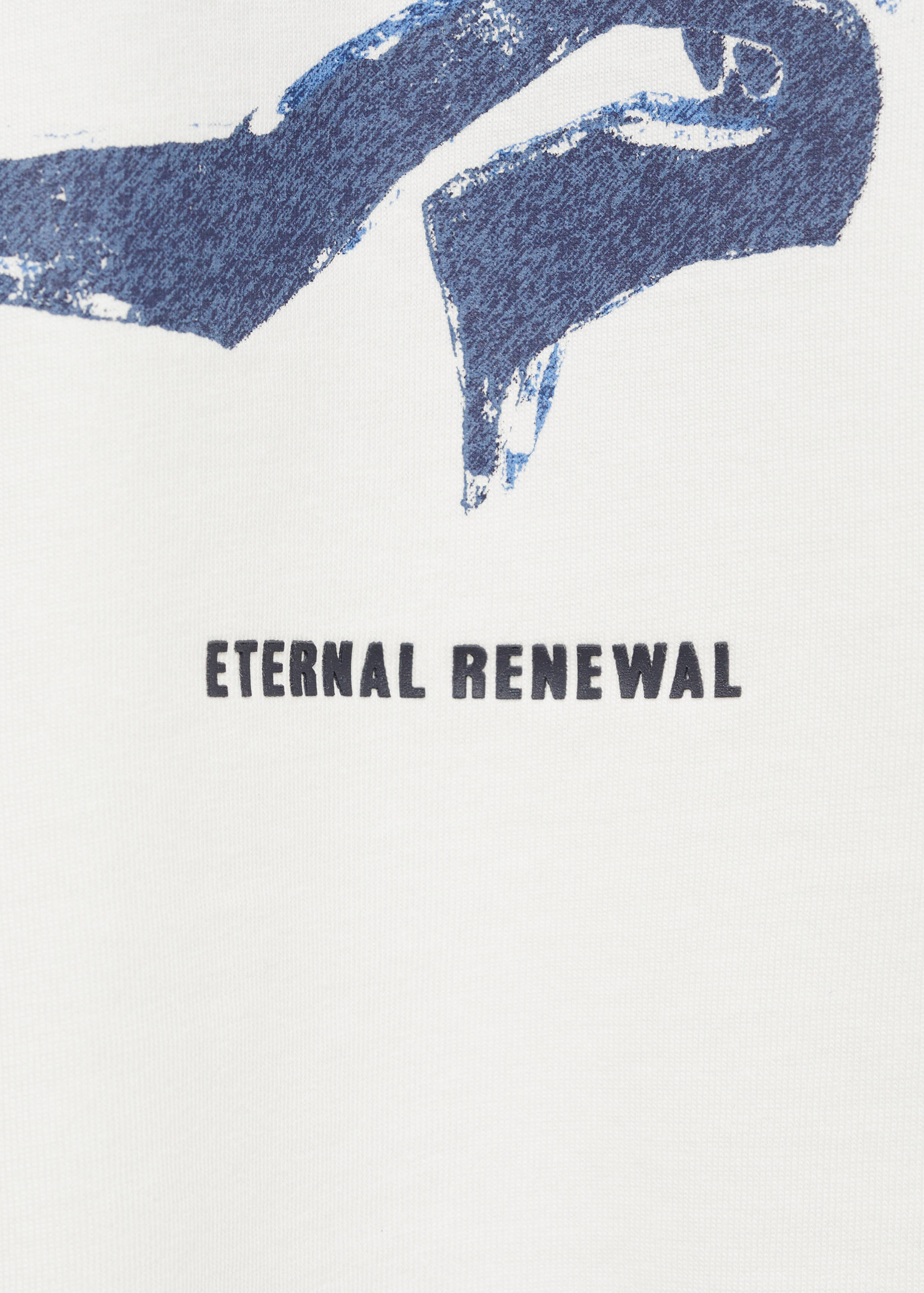 100% cotton t-shirt with front graphic print - Détail de l'article 0