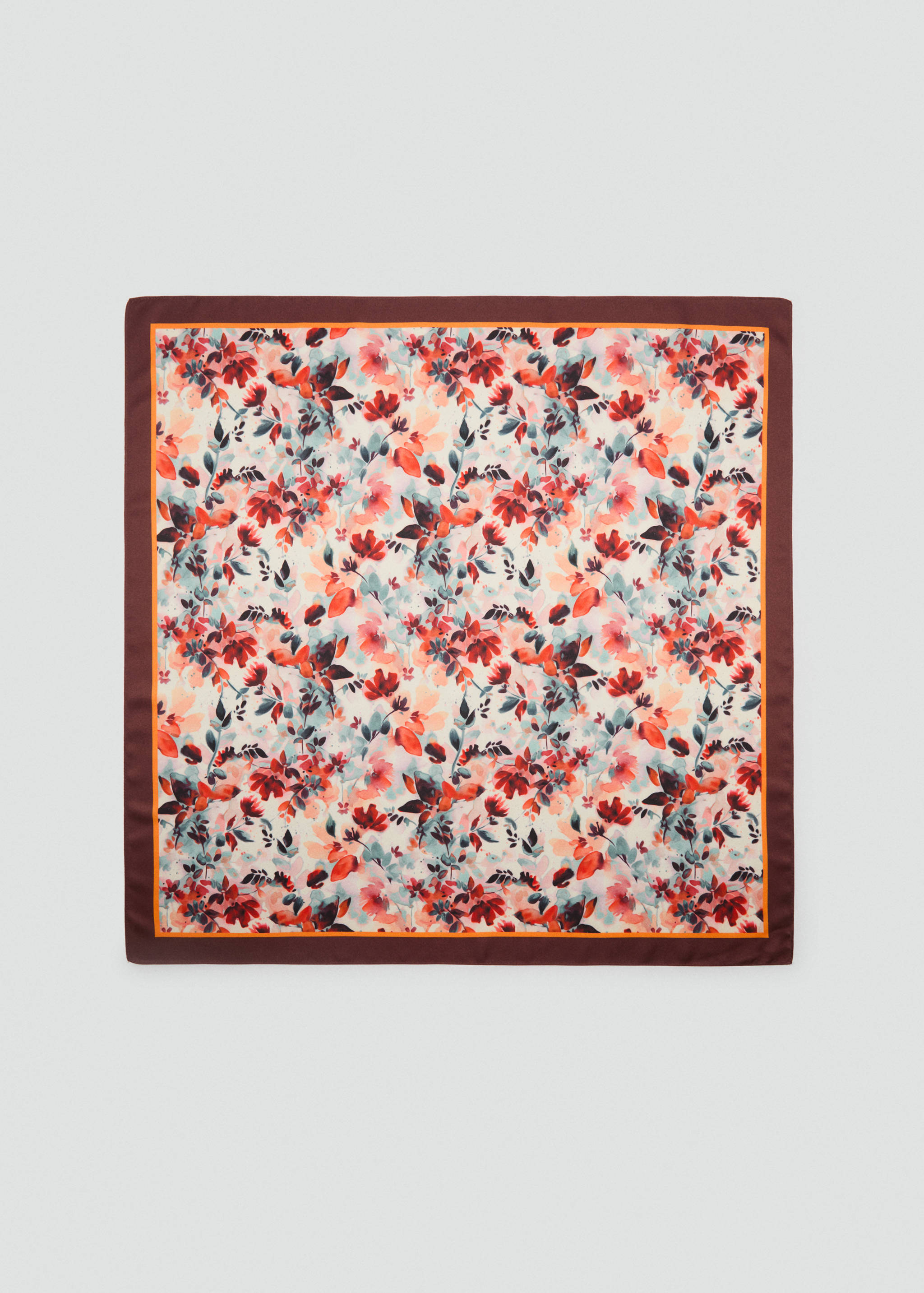 Floral print scarf - Article without model