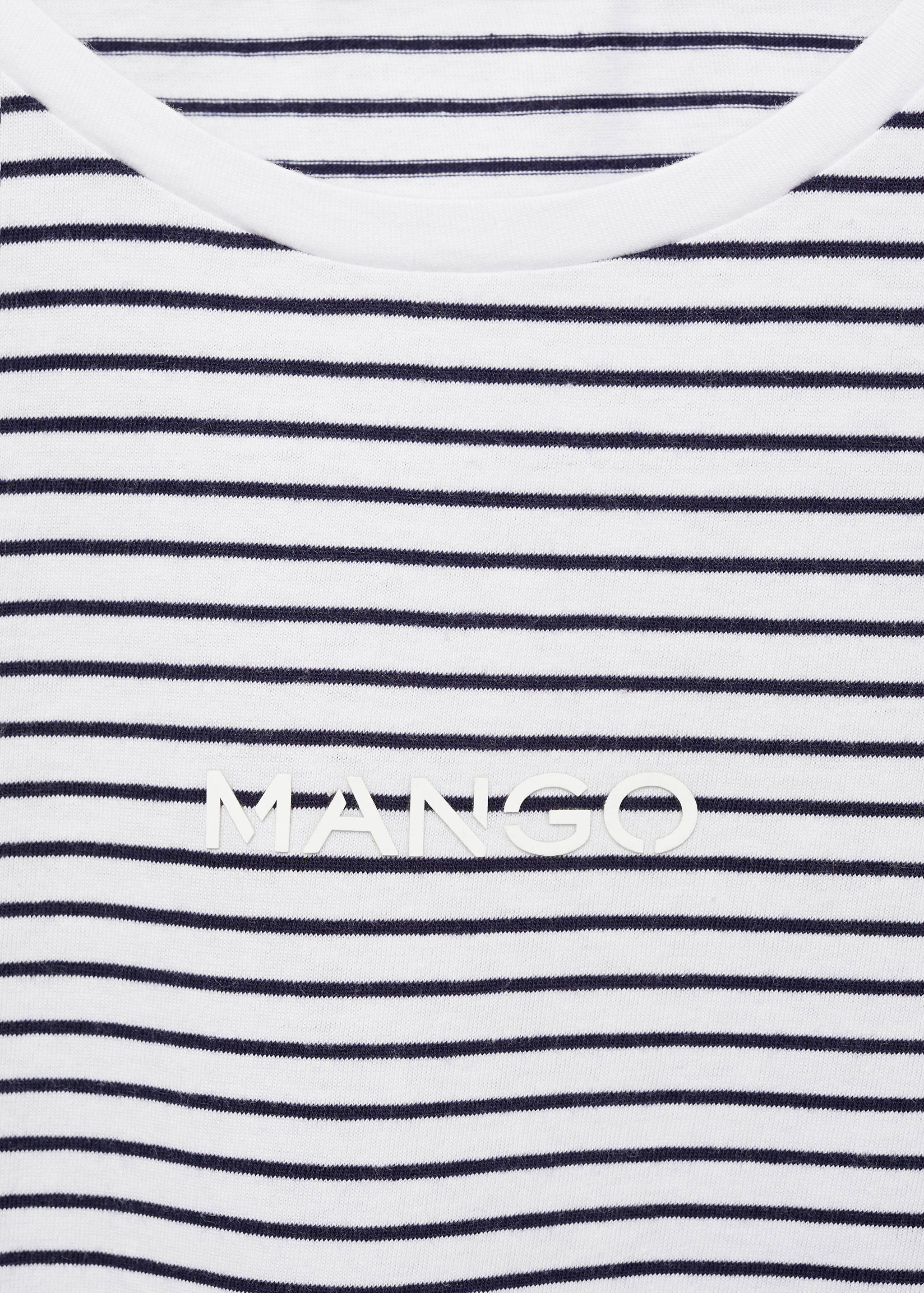 Striped logo T-shirt - Details of the article 8