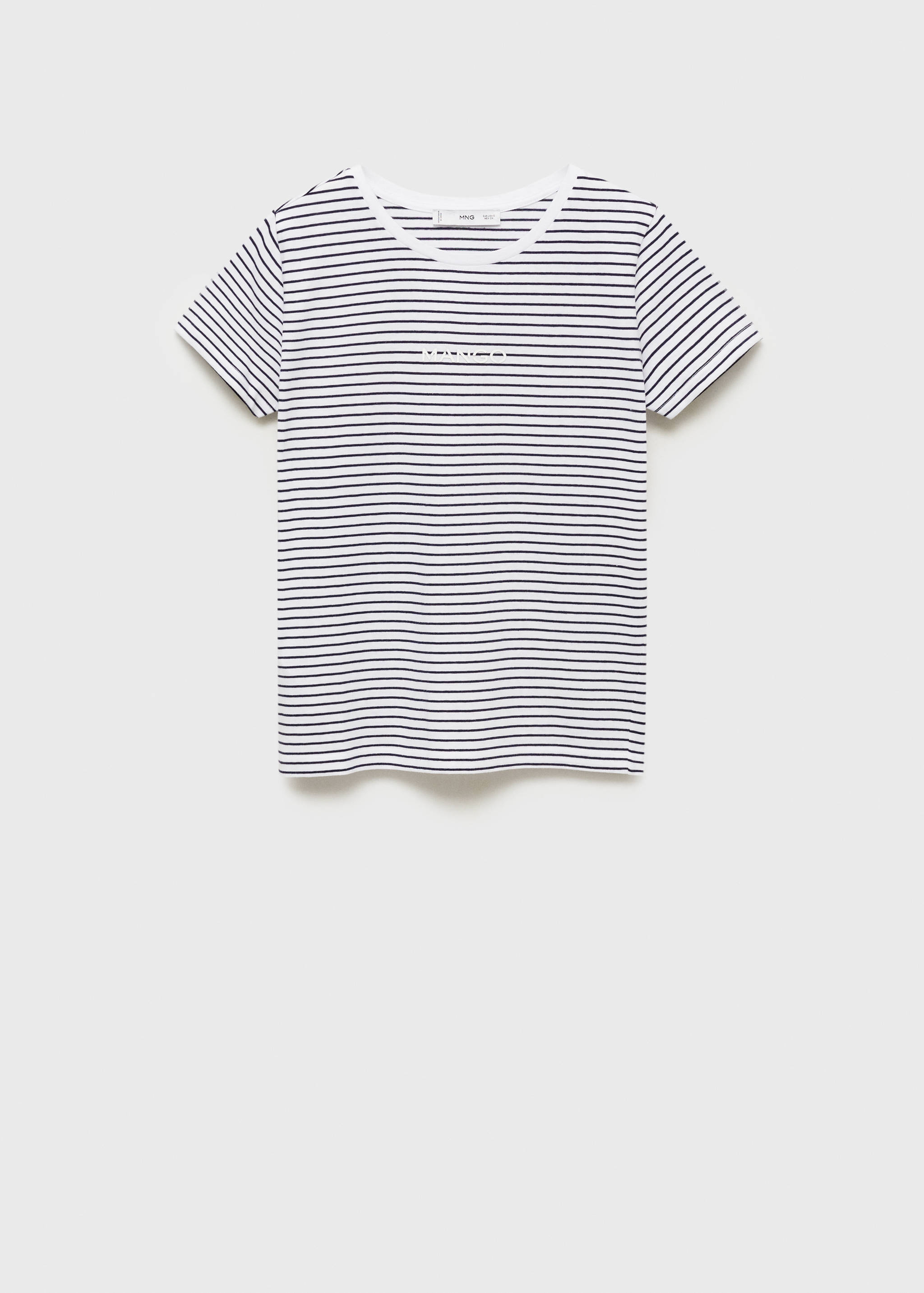 Striped logo T-shirt - Article without model
