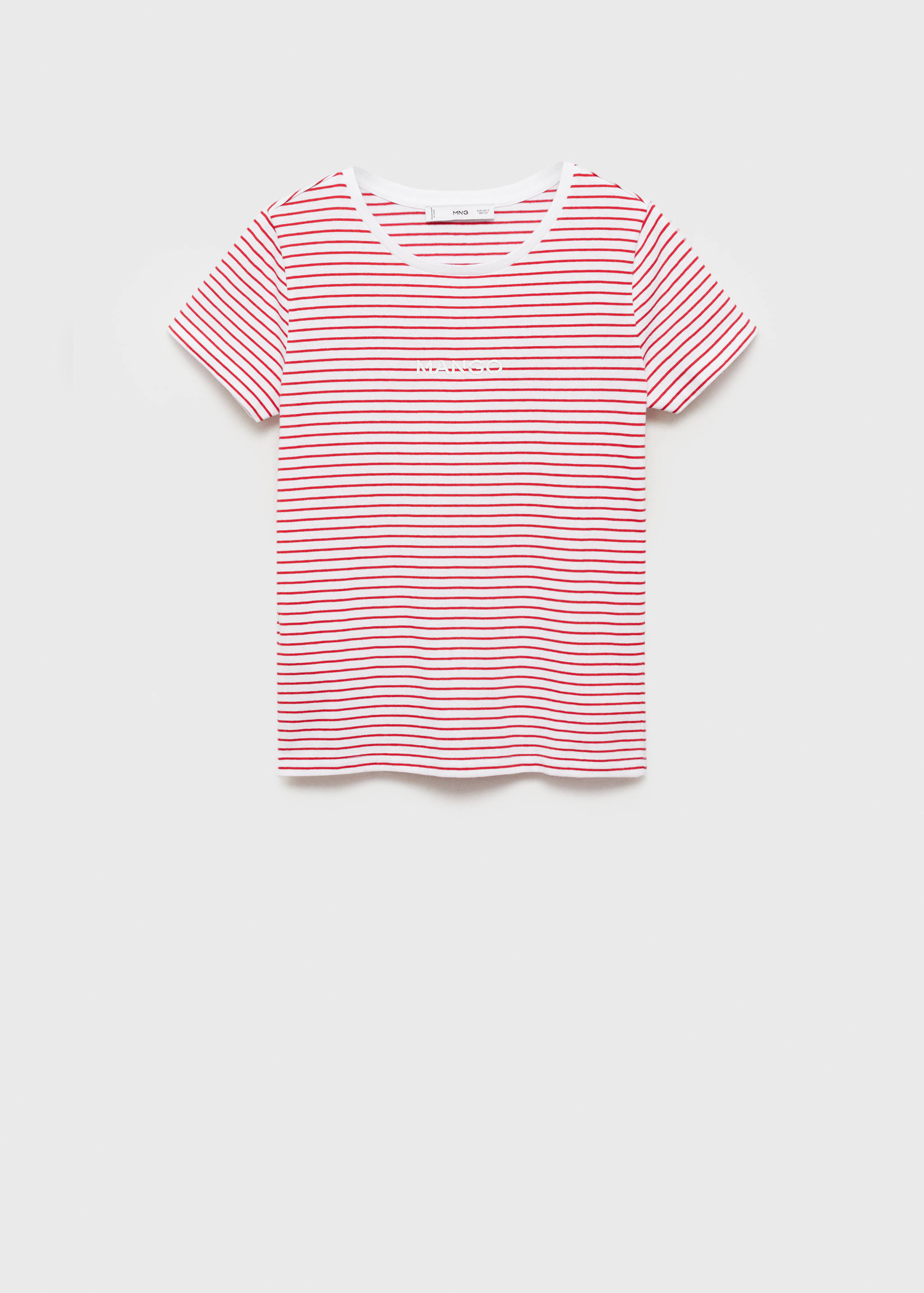 Striped logo T-shirt - Article without model